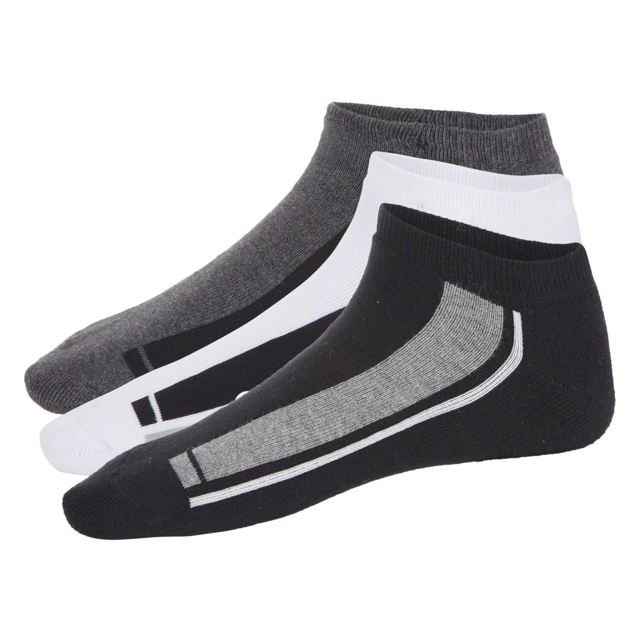Printed Ankle Socks - Set of 3-men-socks-image-1