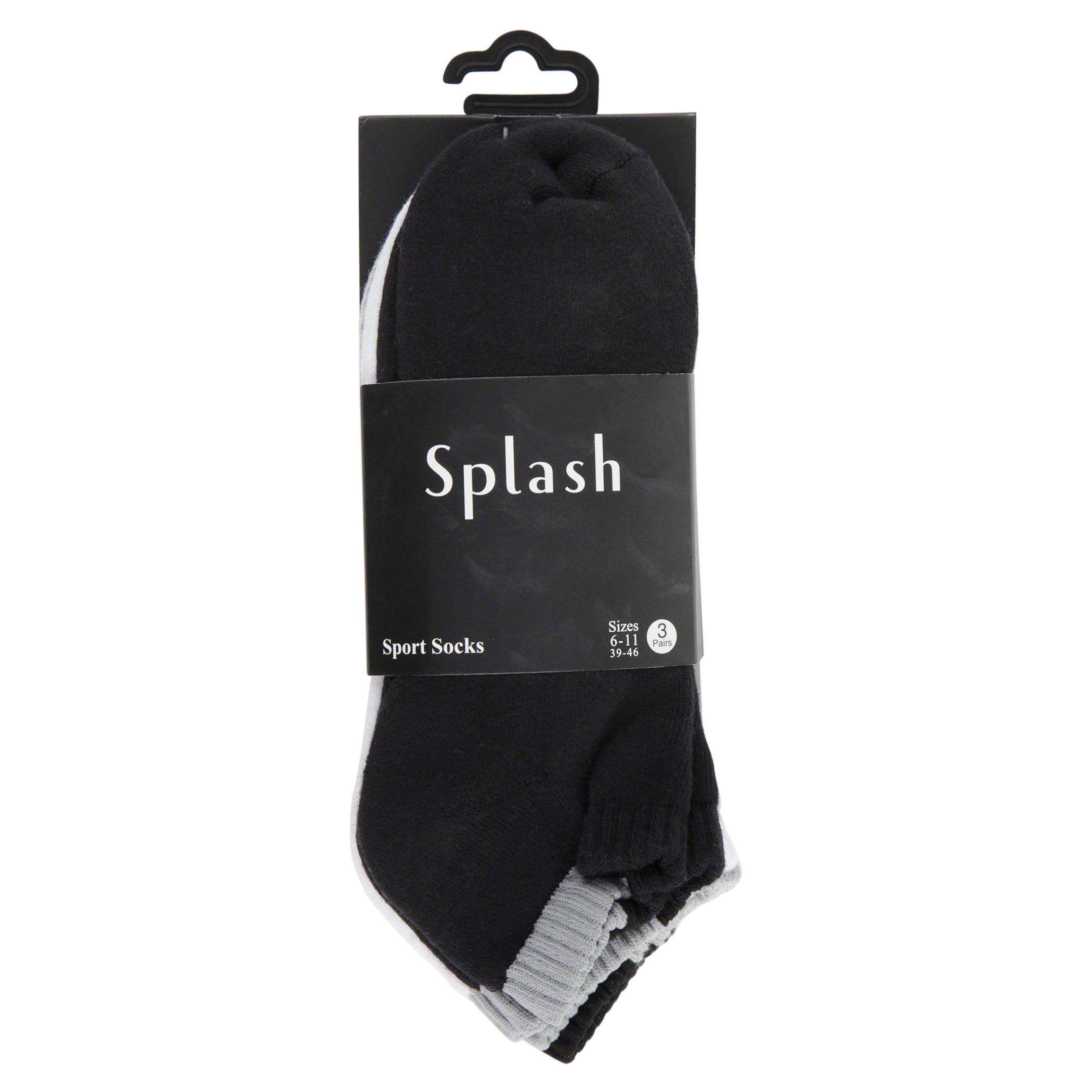 Dual-tone Ankle Socks - Pack of 3-men-socks-image-5