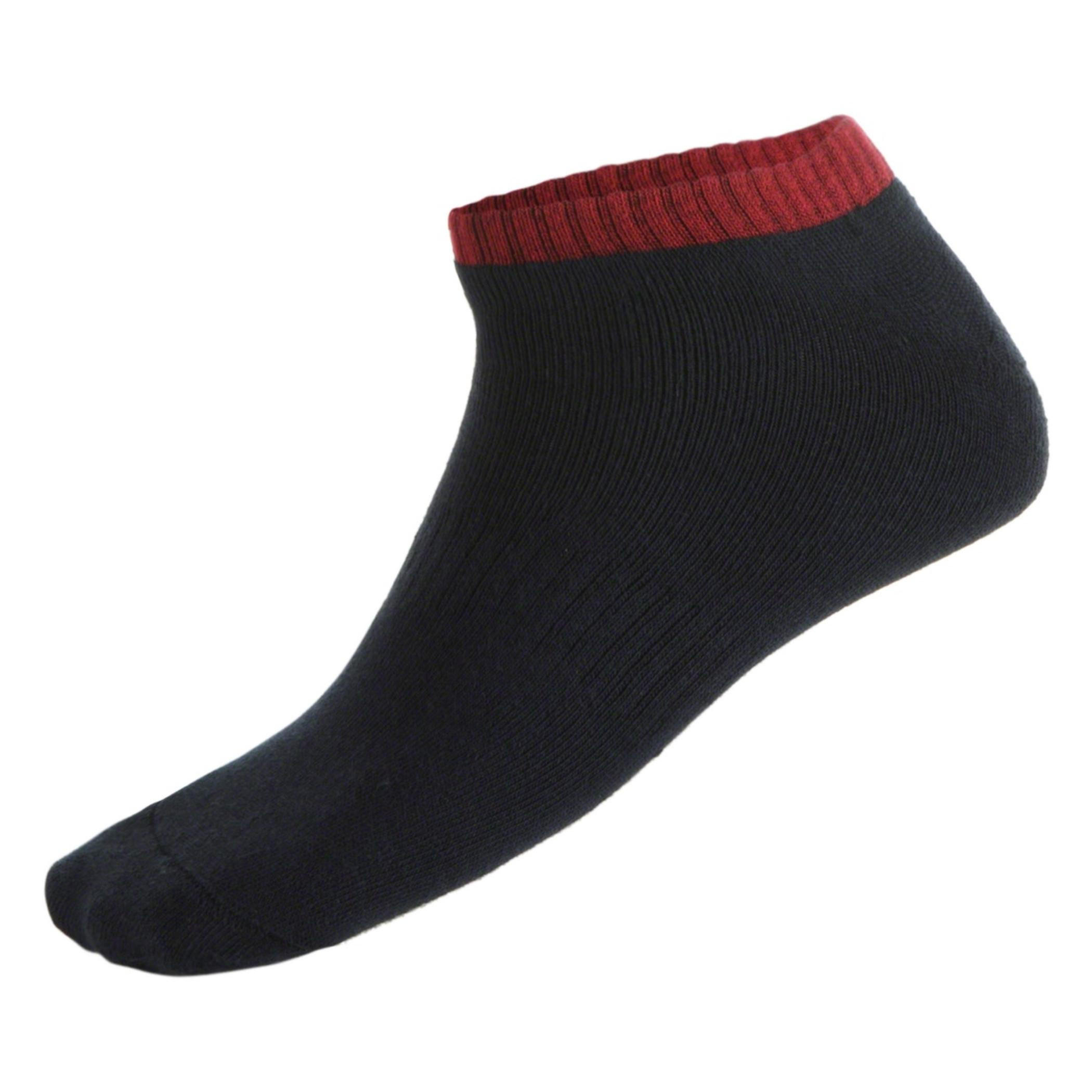 Dual-tone Ankle Socks - Pack of 3-men-socks-image-2