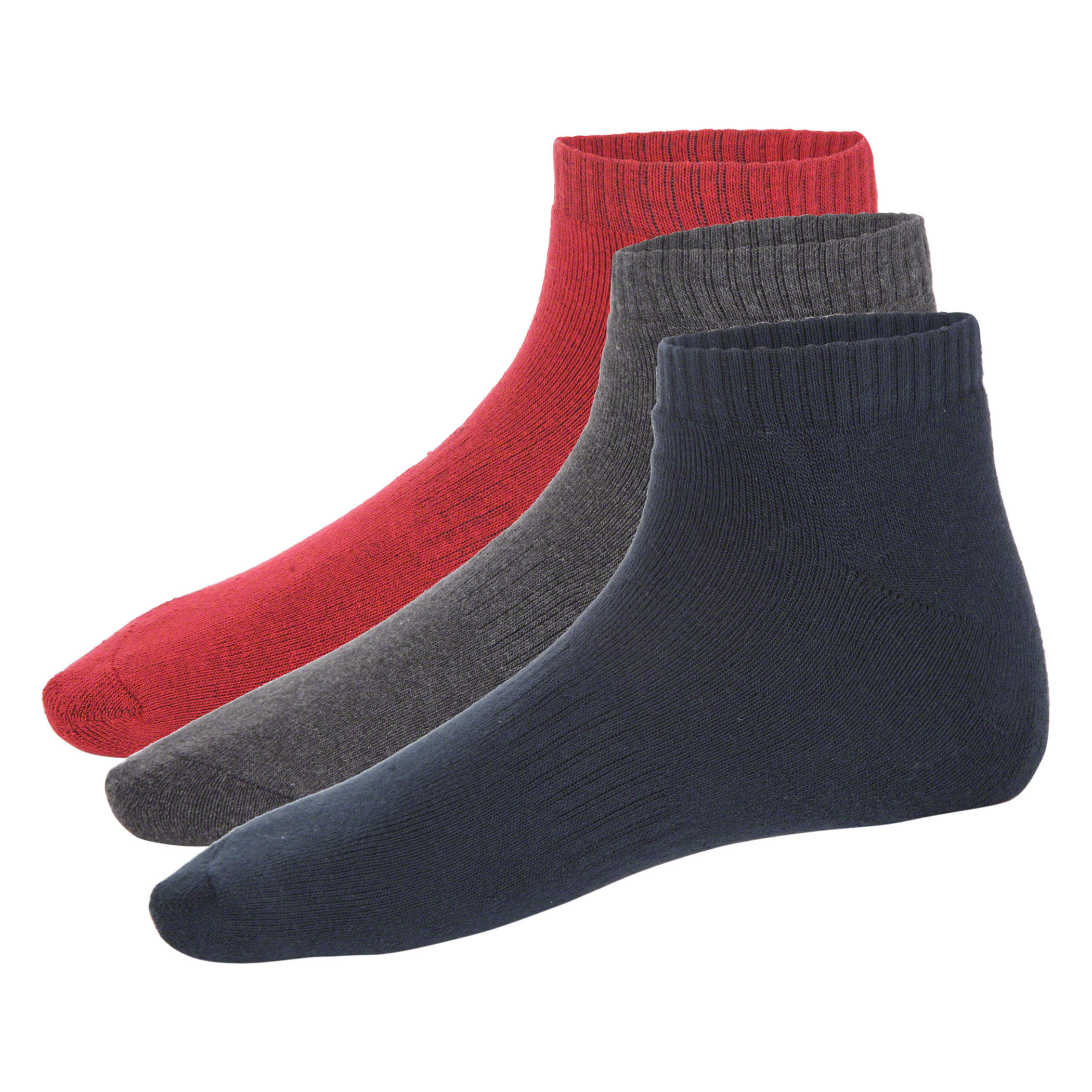 Assorted Ankle Socks - Set of 3-men-socks-image-1
