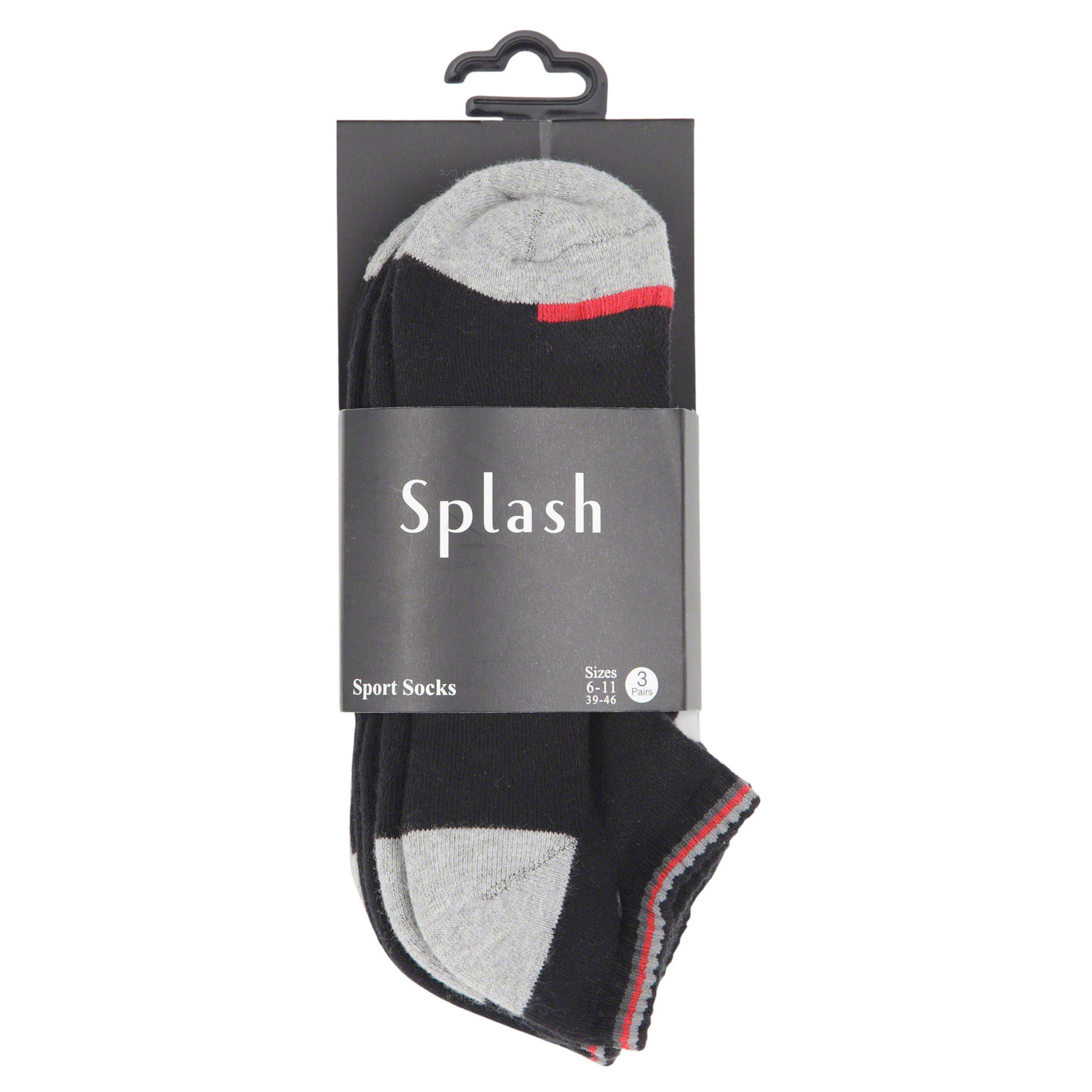 Mesh Ankle Socks - Set of 3-men-socks-image-5