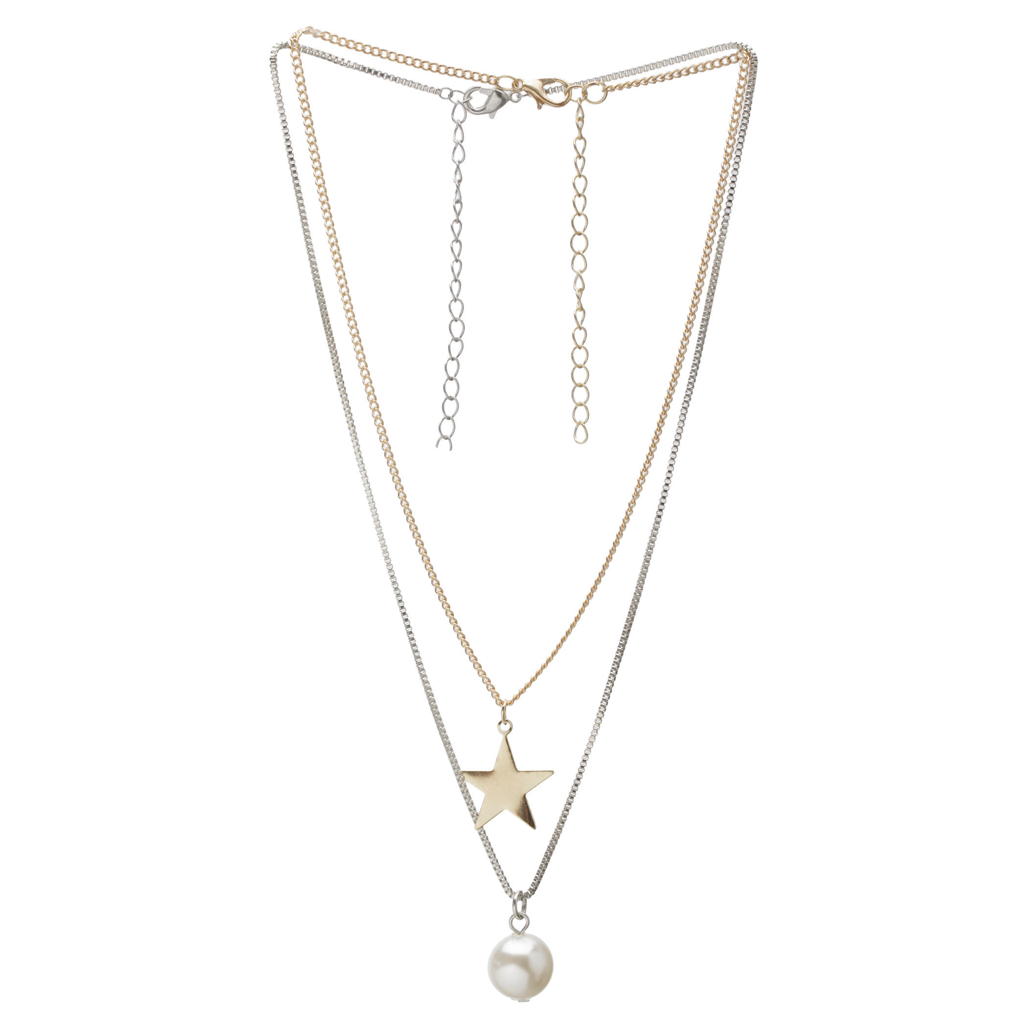 Dual-tone Necklace-women-watchesandjewellery-jewellery-necklacesandpendants-image-1