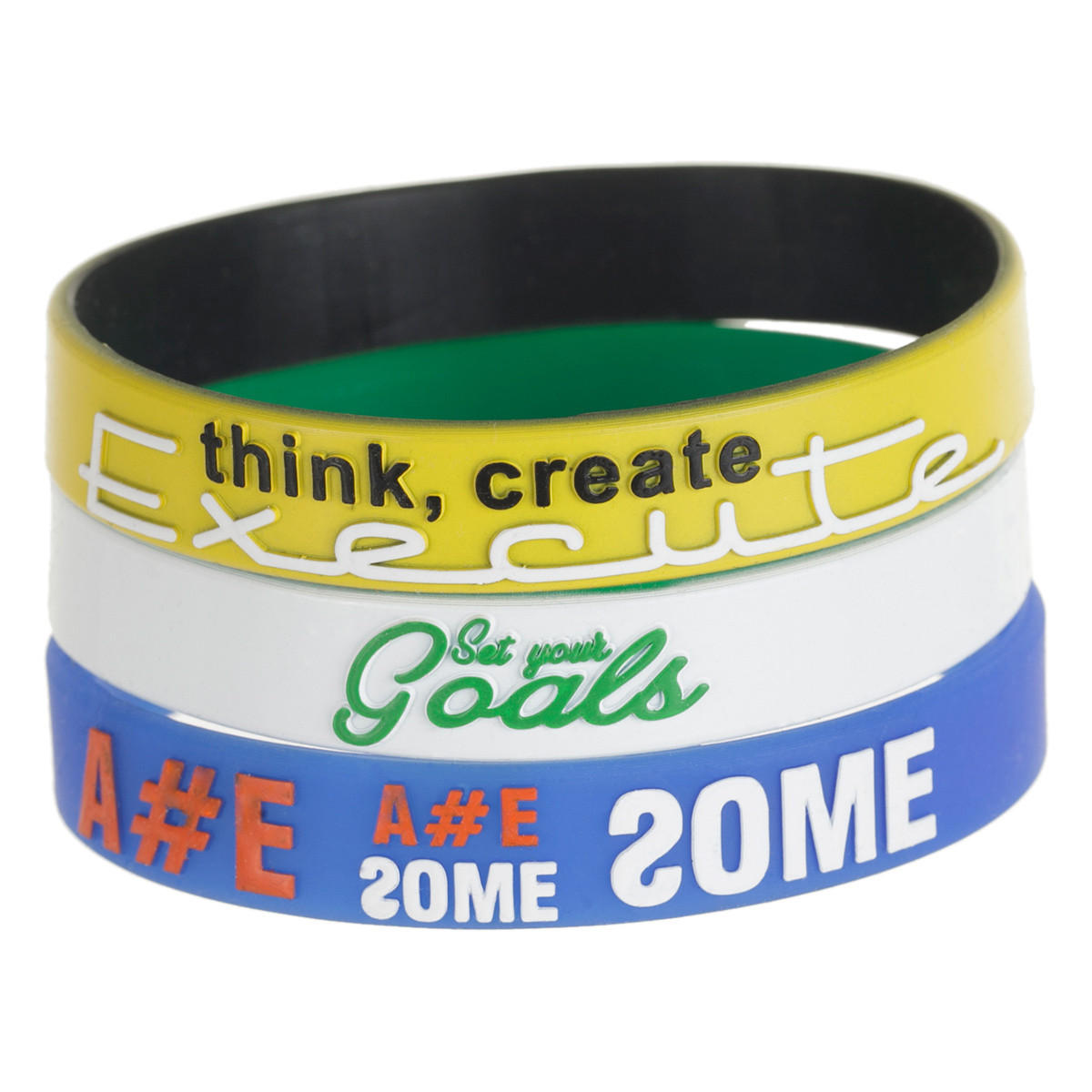 Multi-coloured Bracelets - Set of 3-men-watchesandjewellery-bracelets-image-2