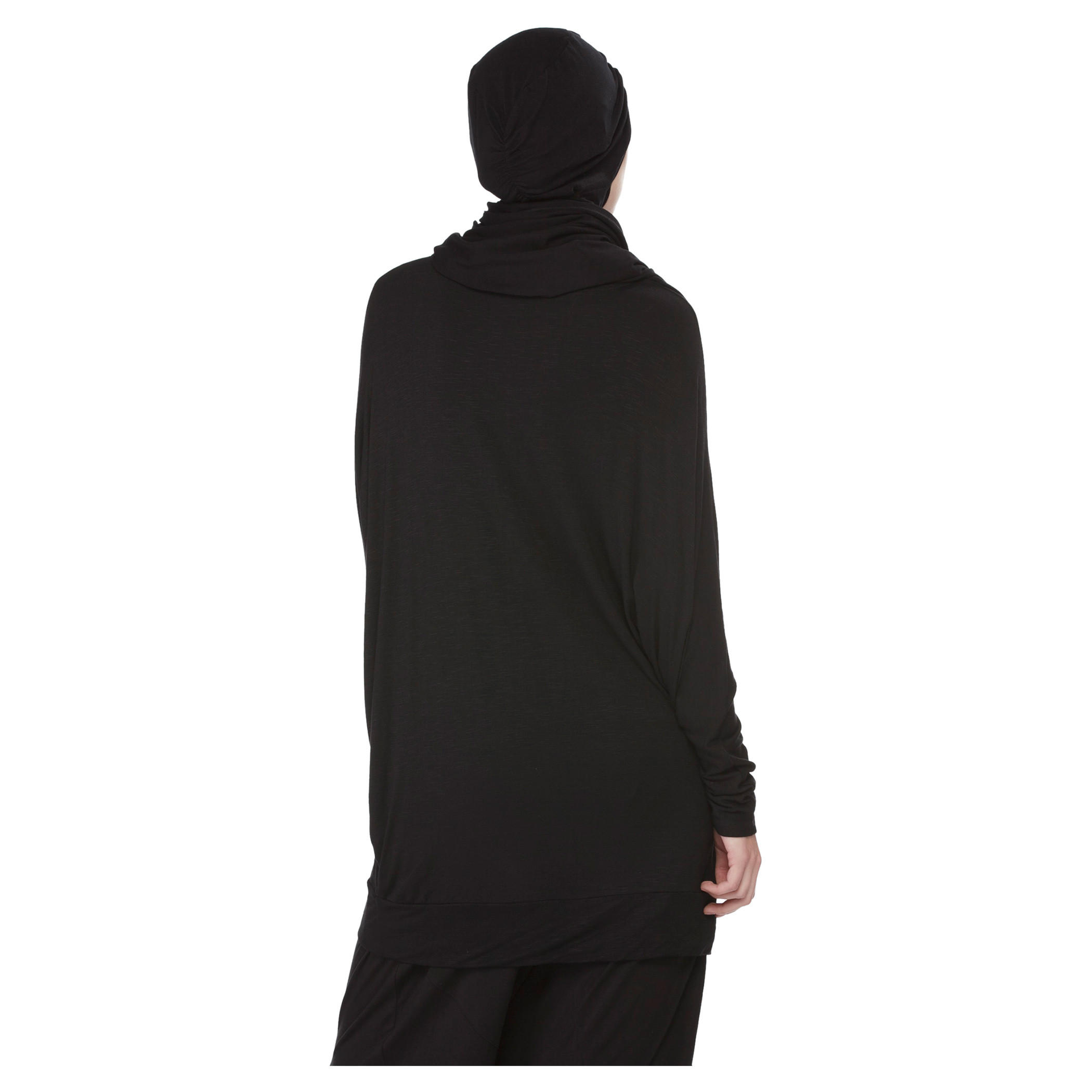 Solid Colour Poncho Top-women-clothing-shirtsandblouses-blouses-image-4