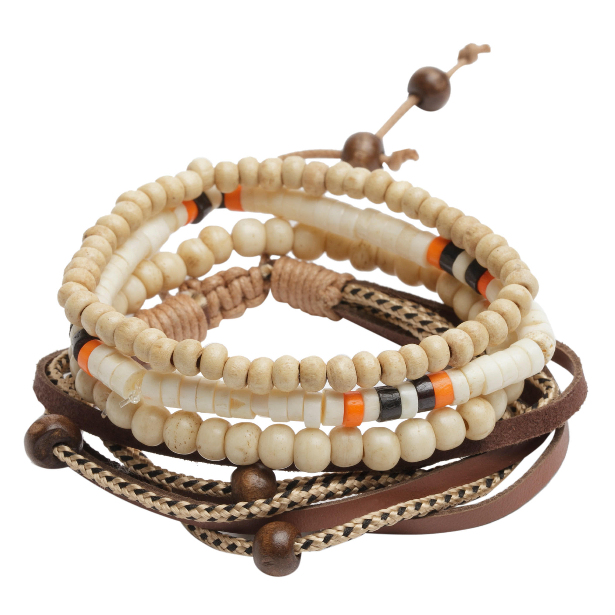 Embellished Bracelets - Set of 4-men-watchesandjewellery-bracelets-image-1