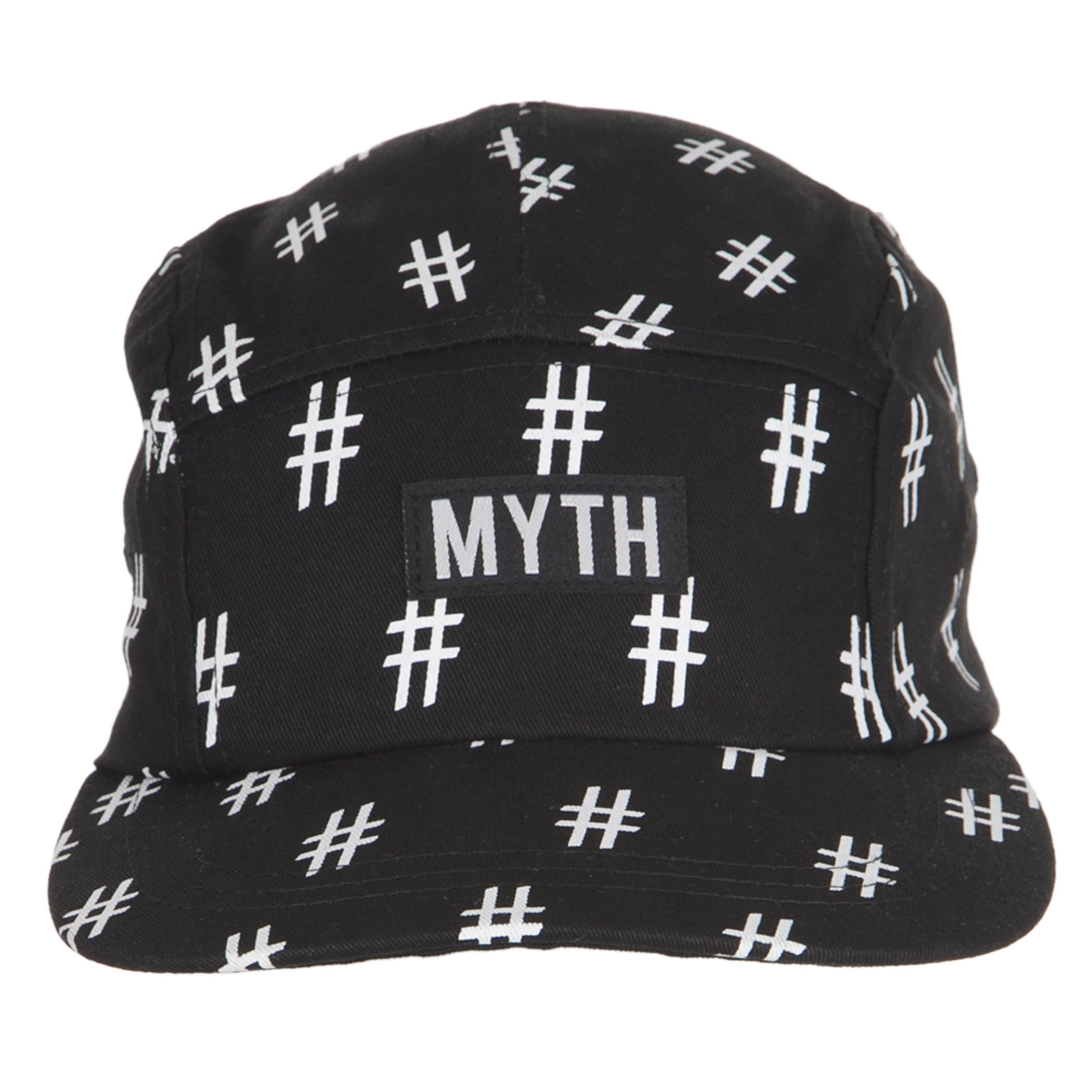 Printed Baseball Cap-men-caps-image-1