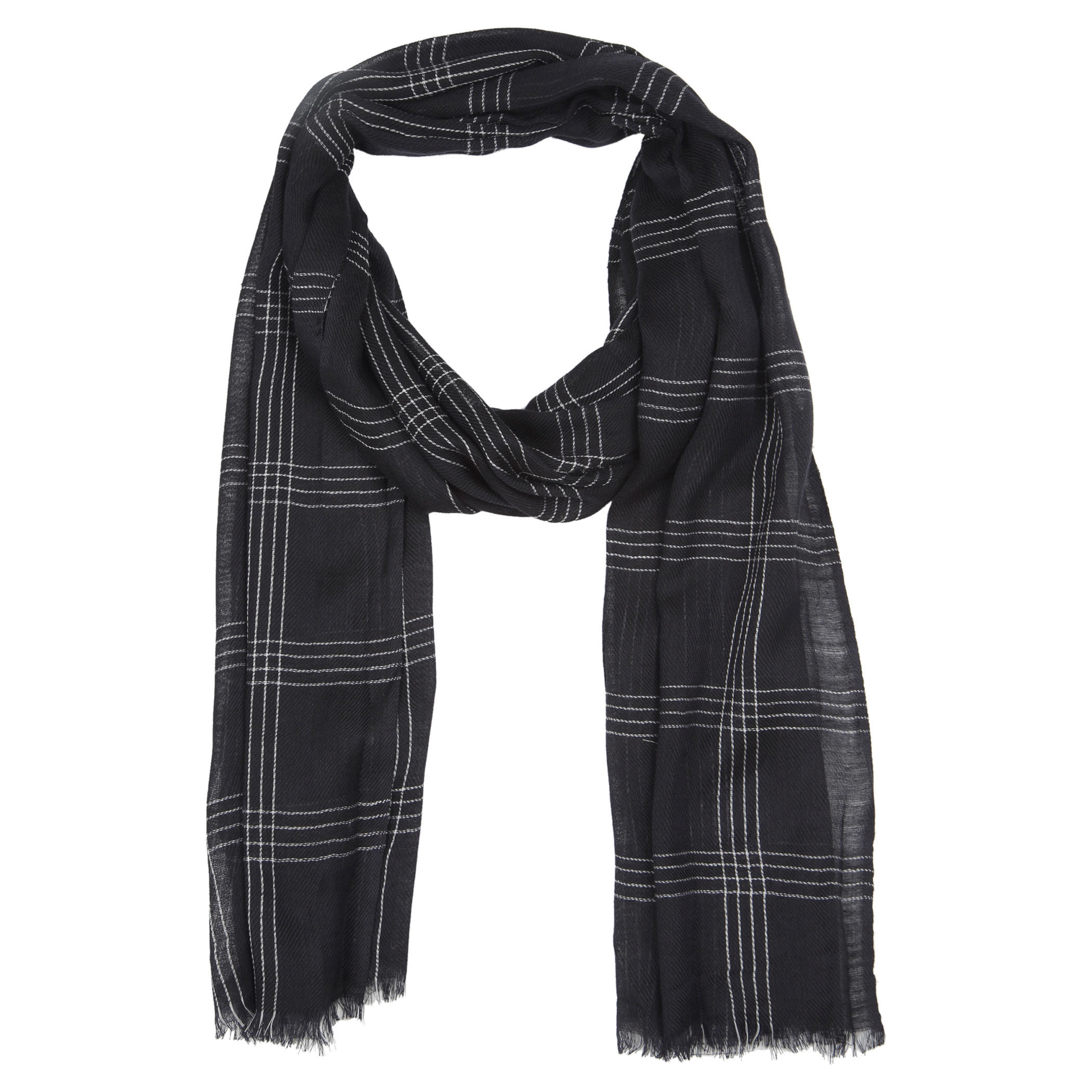 Scarf with Fringed Hems-women-clothingaccessories-scarves-image-1