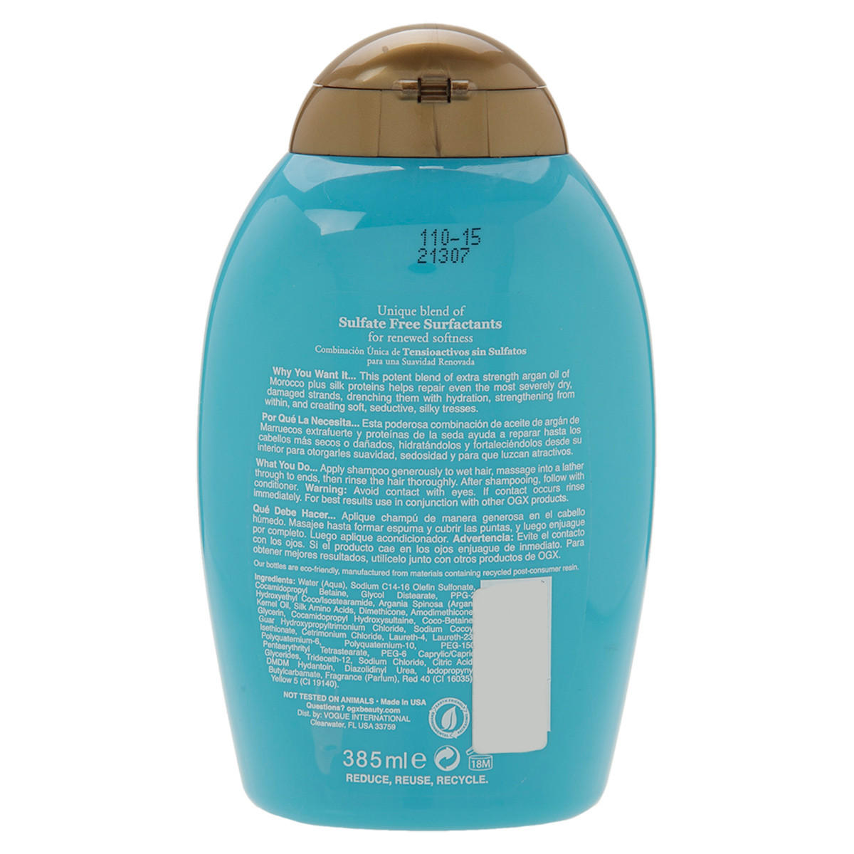 OGX Hydrate + Repair Argan Oil Extra Strength Shampoo-beautyandpersonalcare-hair-haircare-shampoos-image-2
