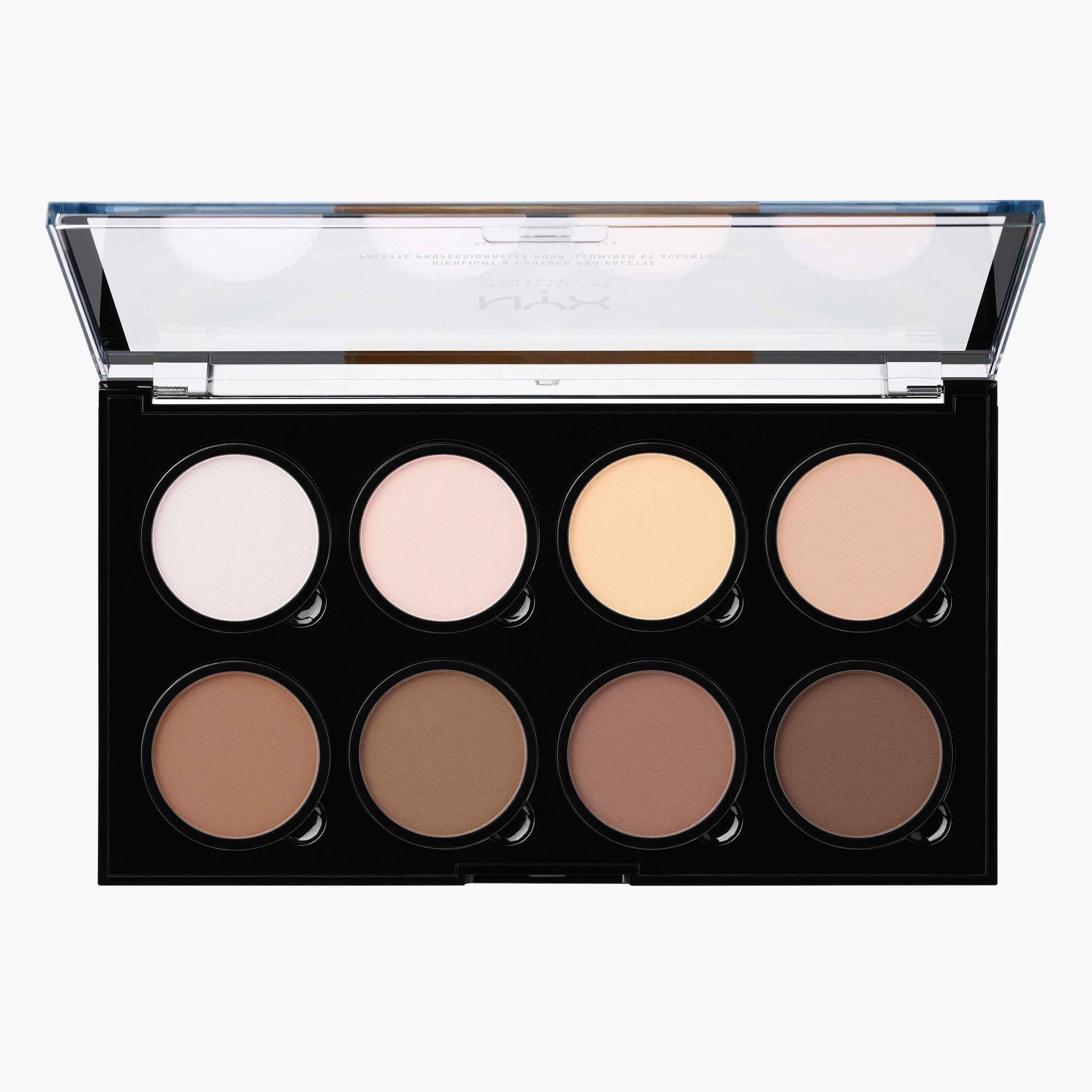 NYX Professional Make Up Highlight and Contour Pro Palette-beautyandpersonalcare-makeup-face-concealers-image-2