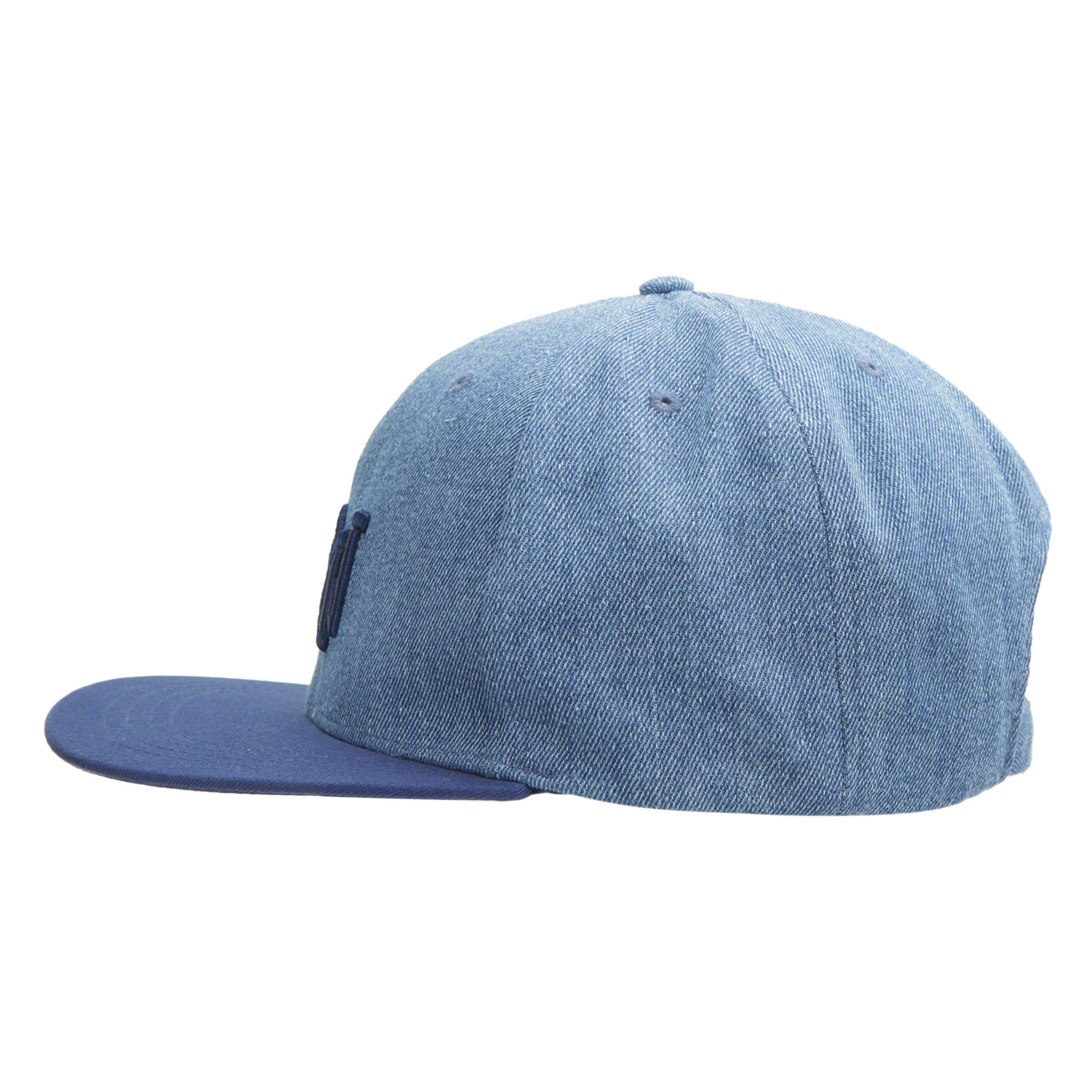 Denim Snapback Cap-men-caps-image-3