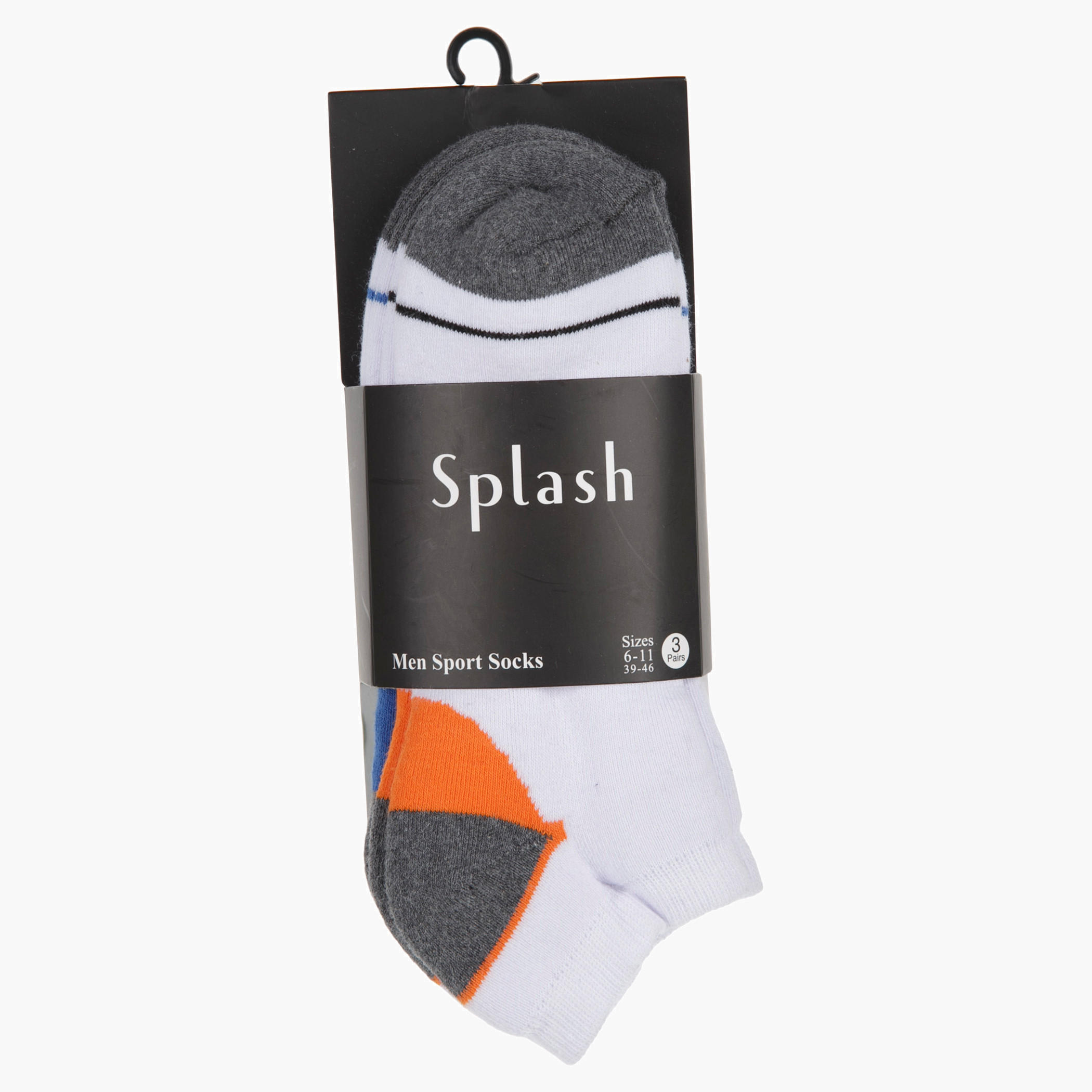 Multicolour Ankle-length Socks - Set of 3-men-socks-image-2