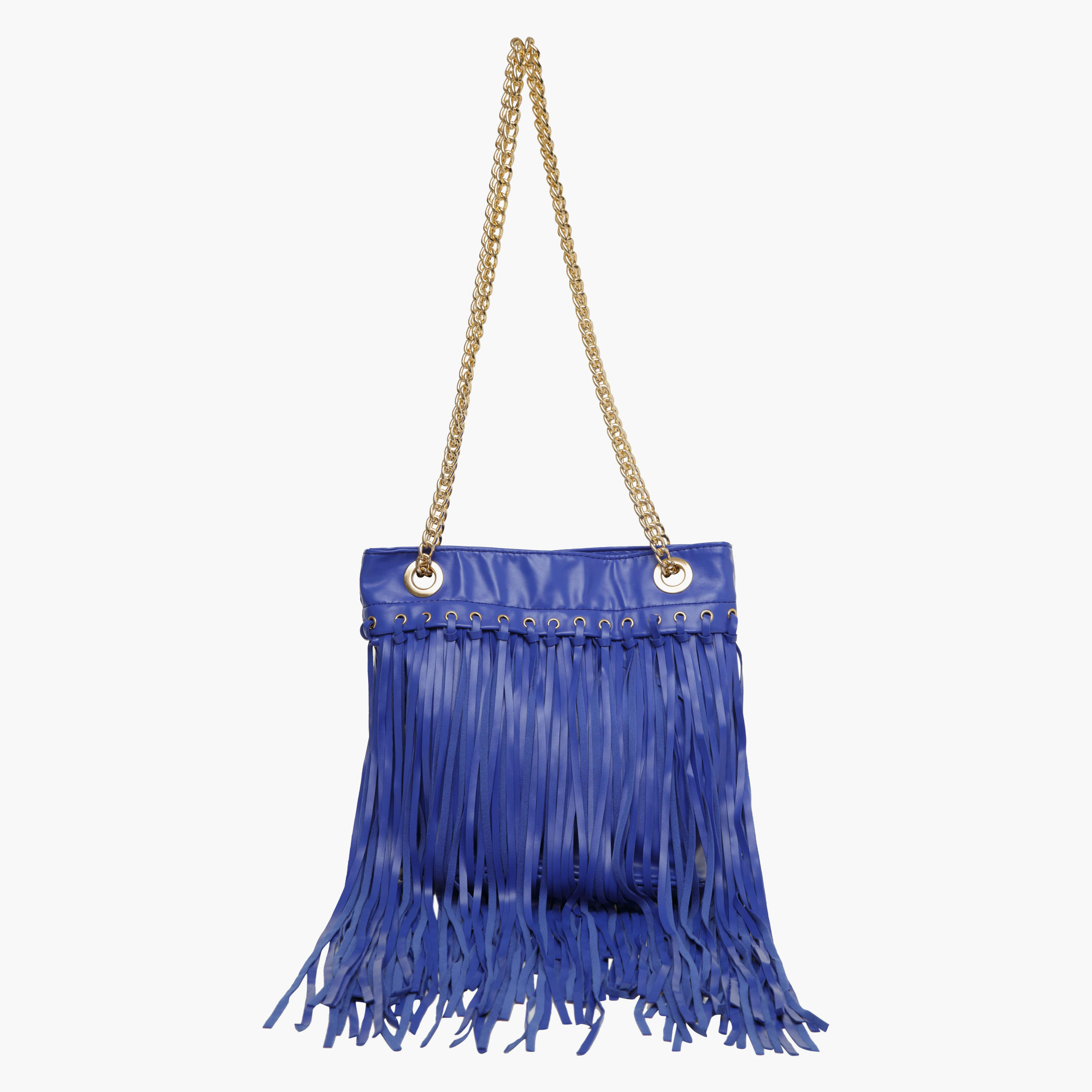Solid Coloured Fringe Hand Bag-women-bagsandwallets-handbags-image-3