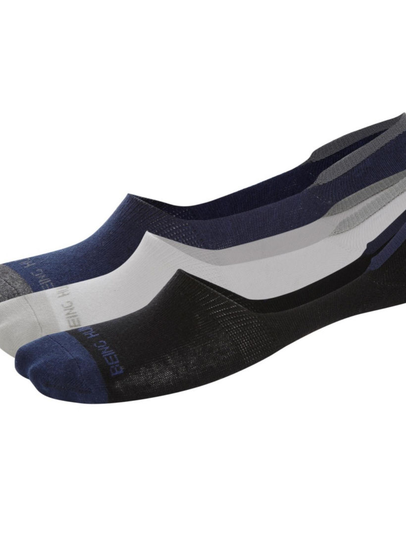Being Human Invisible Socks - Set of 3-men-socks-image-1