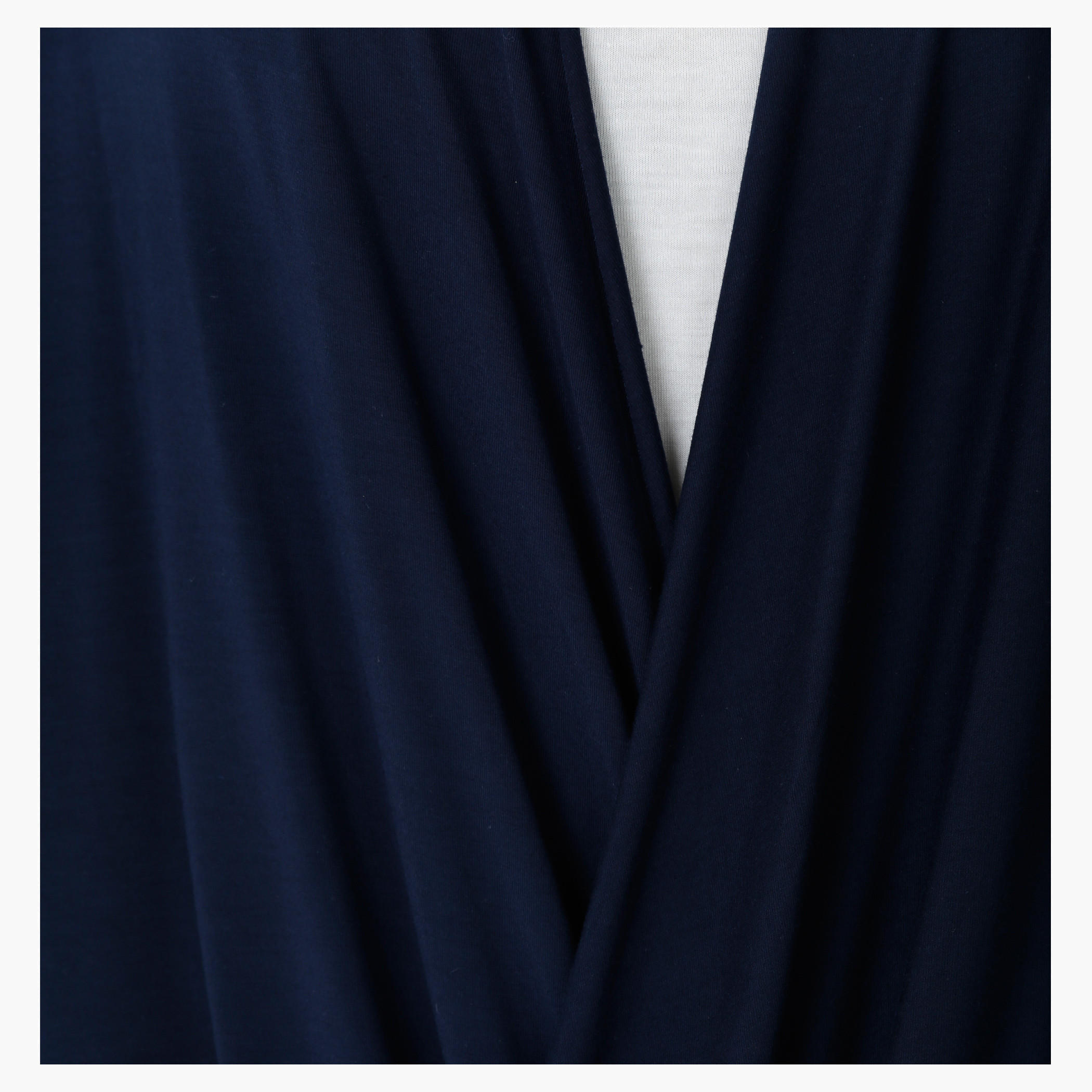 Twisted Top with High-Low Hem and Long Sleeves -women-clothing-shirtsandblouses-blouses-image-4