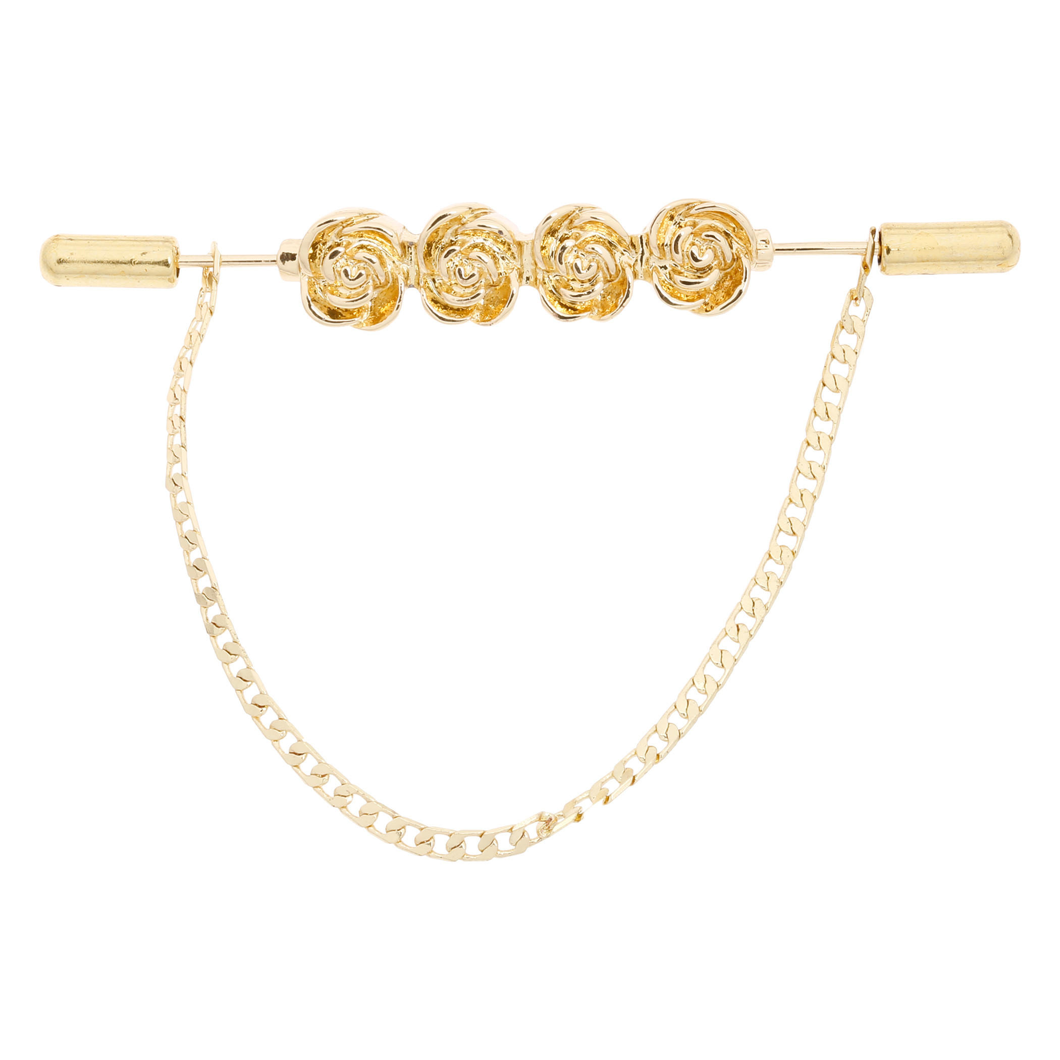 Chain-embellished Brooch-women-watchesandjewellery-jewellery-brooches-image-1