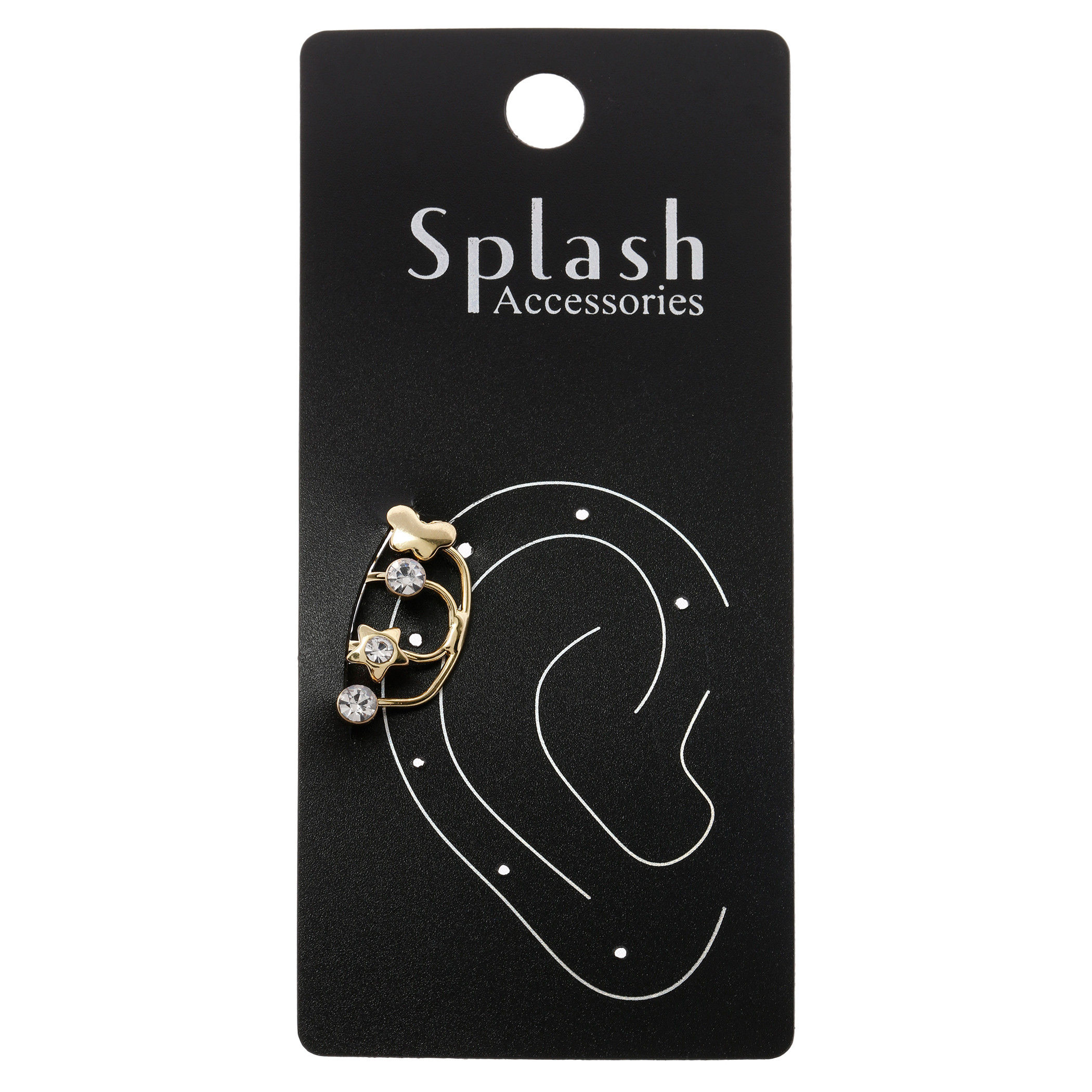 Studded Cuff Earring-women-watchesandjewellery-jewellery-earrings-image-1