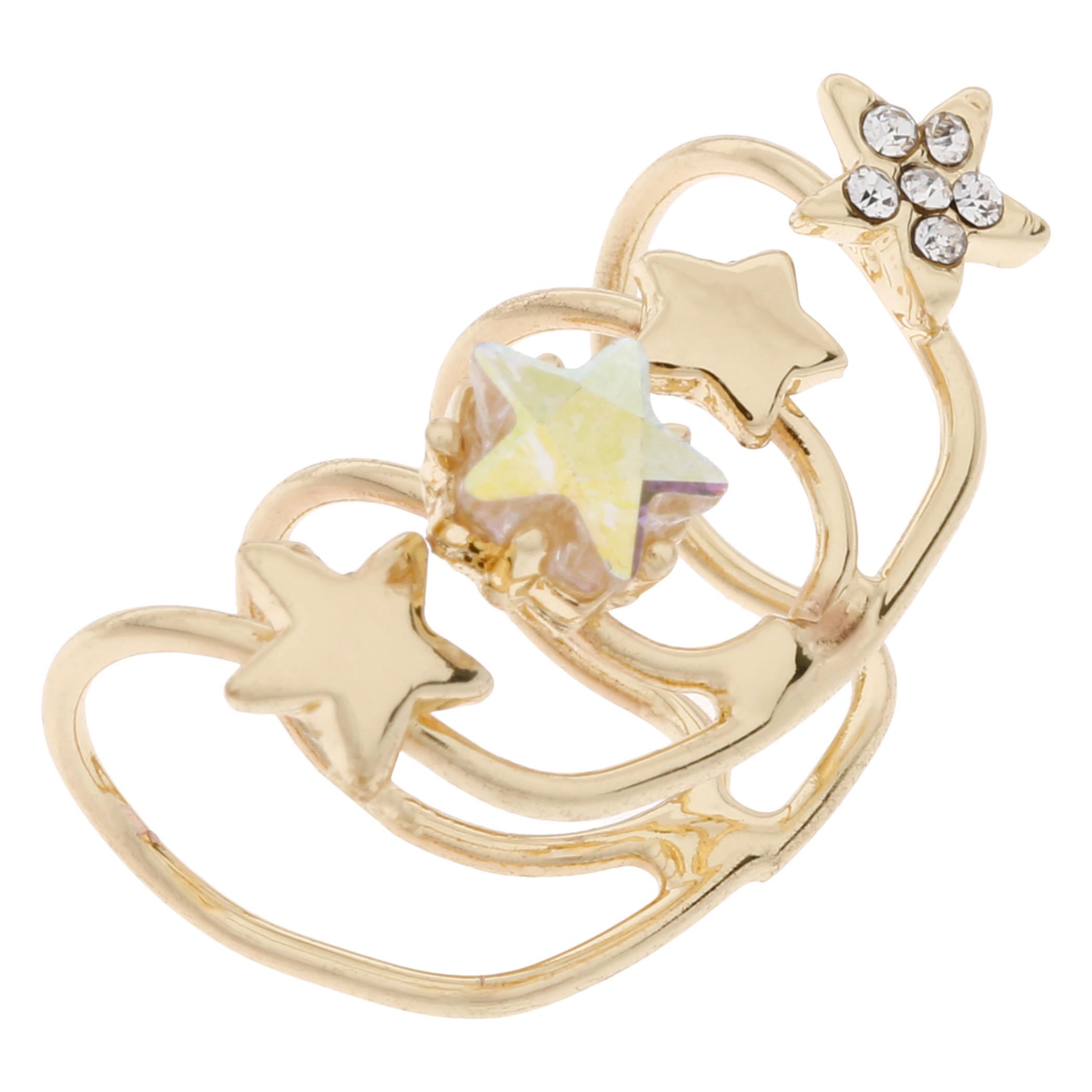 Embellished Cuff Earring-women-watchesandjewellery-jewellery-earrings-image-2