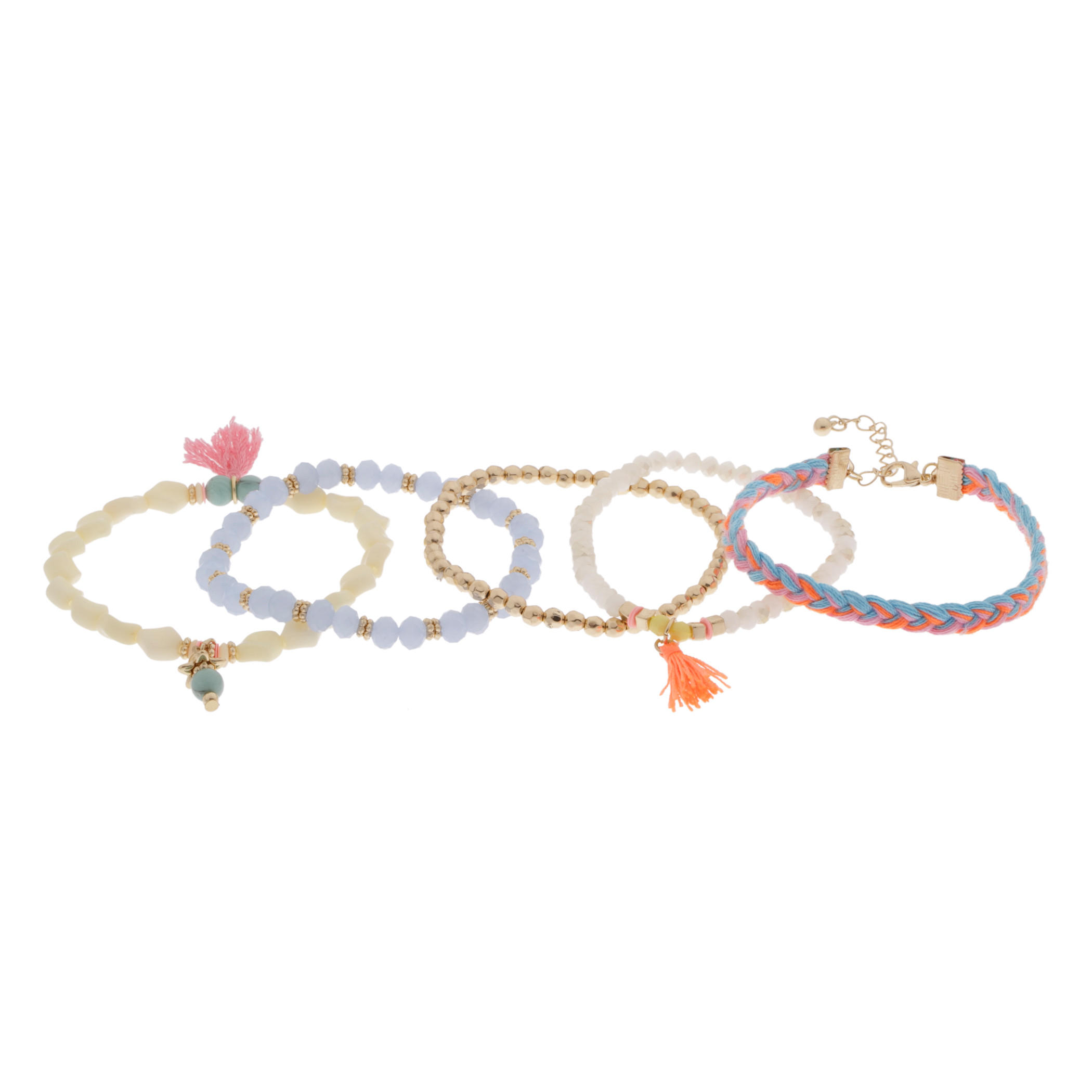 Beaded Bracelet - Set of 5-women-watchesandjewellery-jewellery-banglesandbracelets-image-2