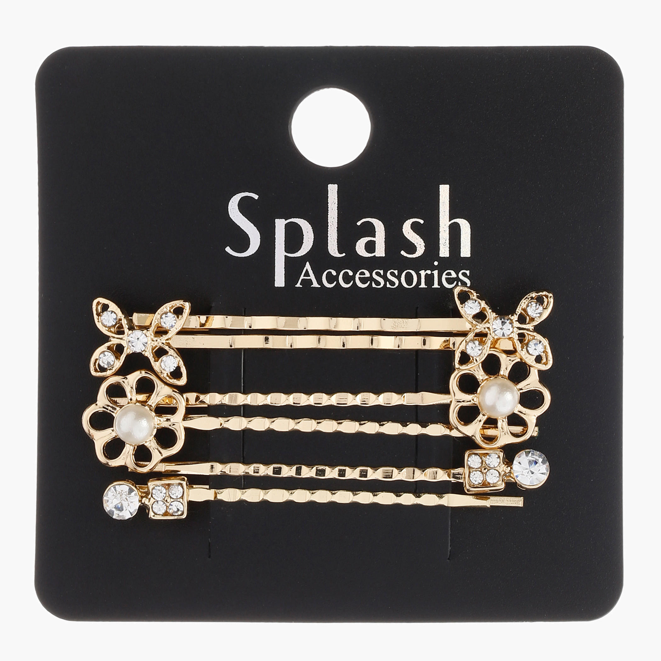 Embellished Hair Clips-women-hairaccessories-image-1