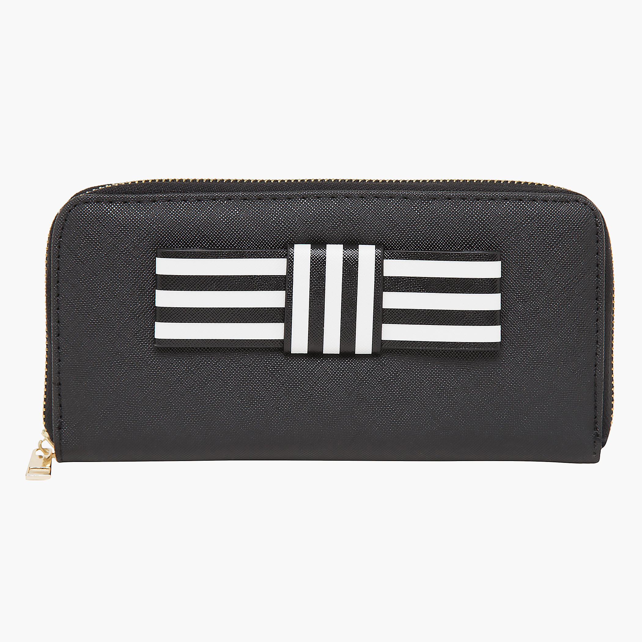 Zippered Textured Wallet-women-bagsandwallets-wallets-image-5