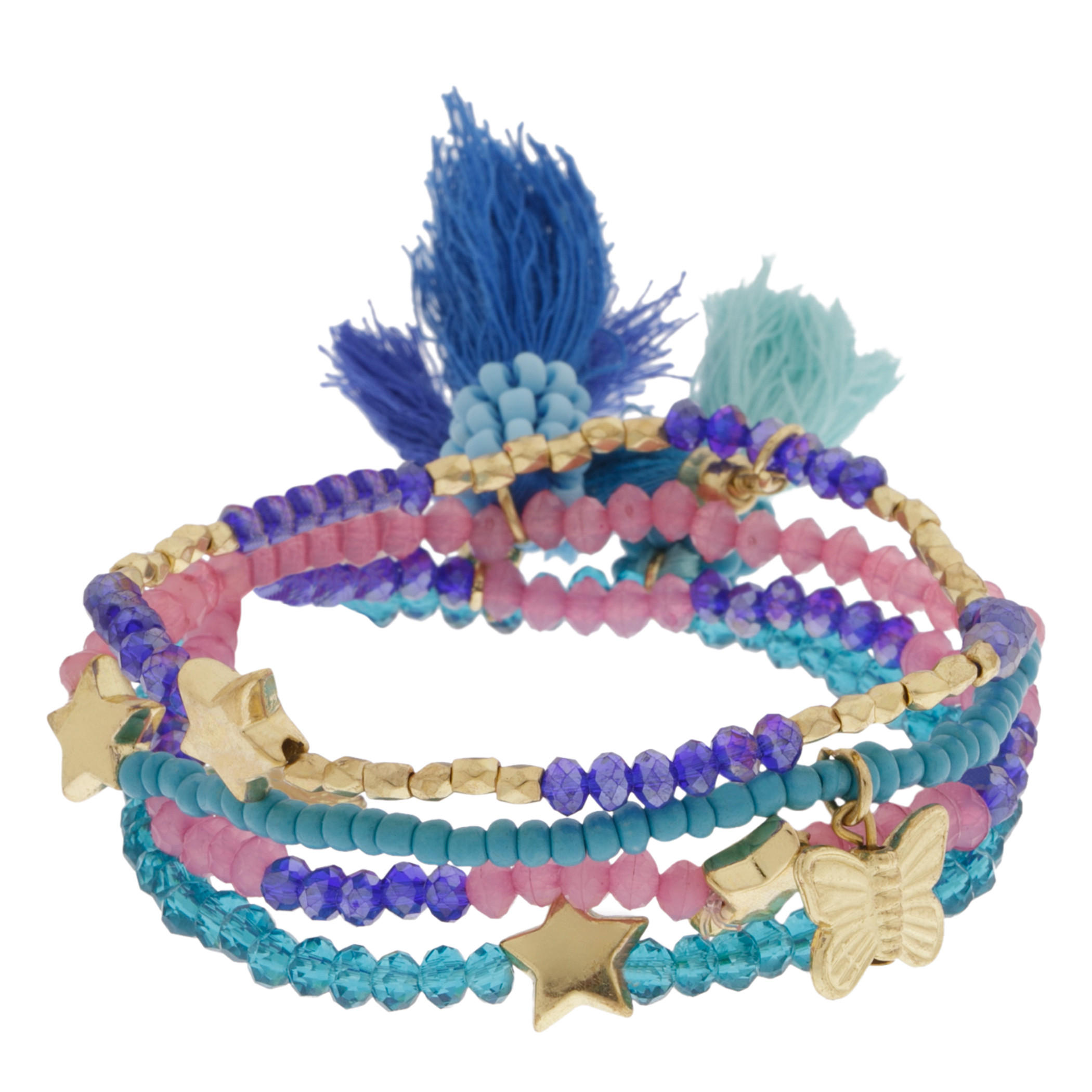 Beaded Bracelet - Set of 4-women-watchesandjewellery-jewellery-banglesandbracelets-image-1