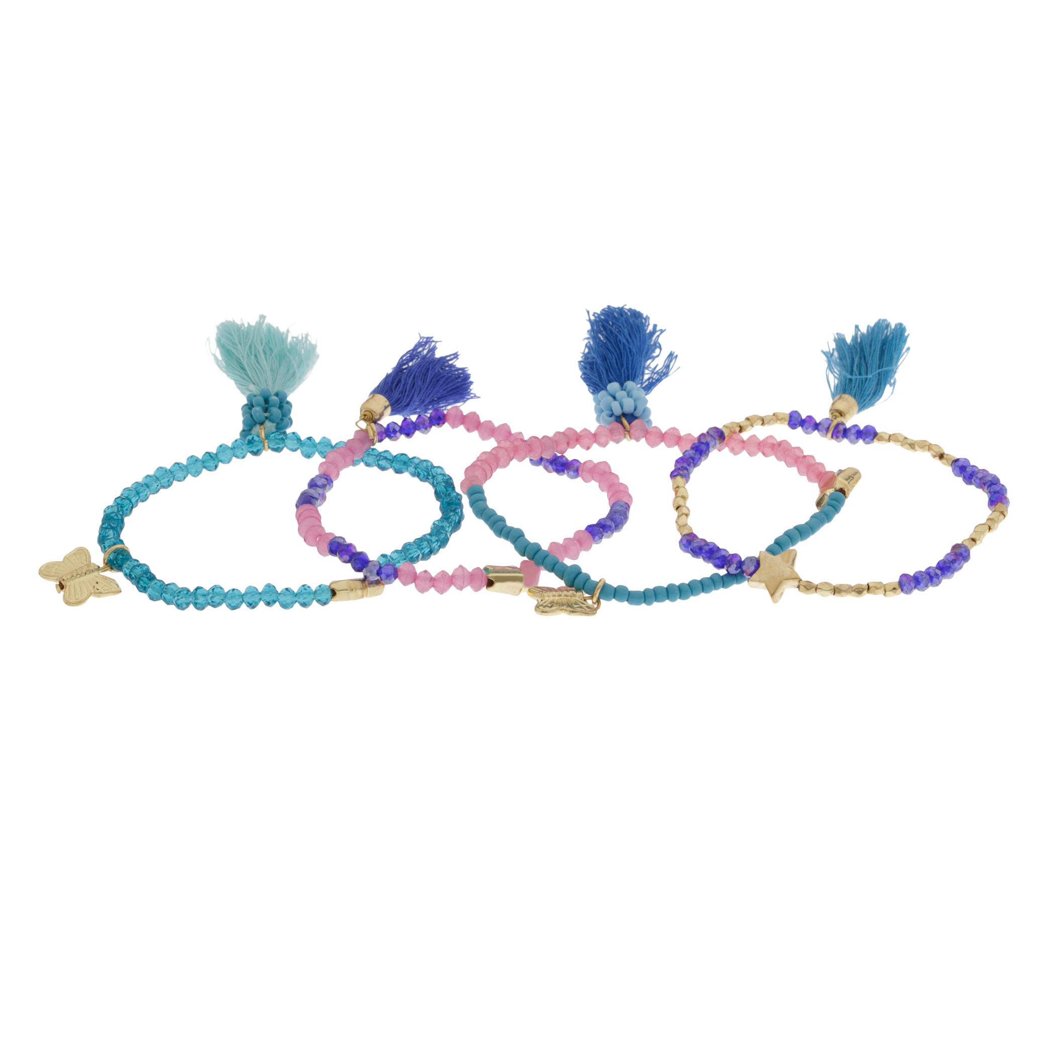Beaded Bracelet - Set of 4-women-watchesandjewellery-jewellery-banglesandbracelets-image-2