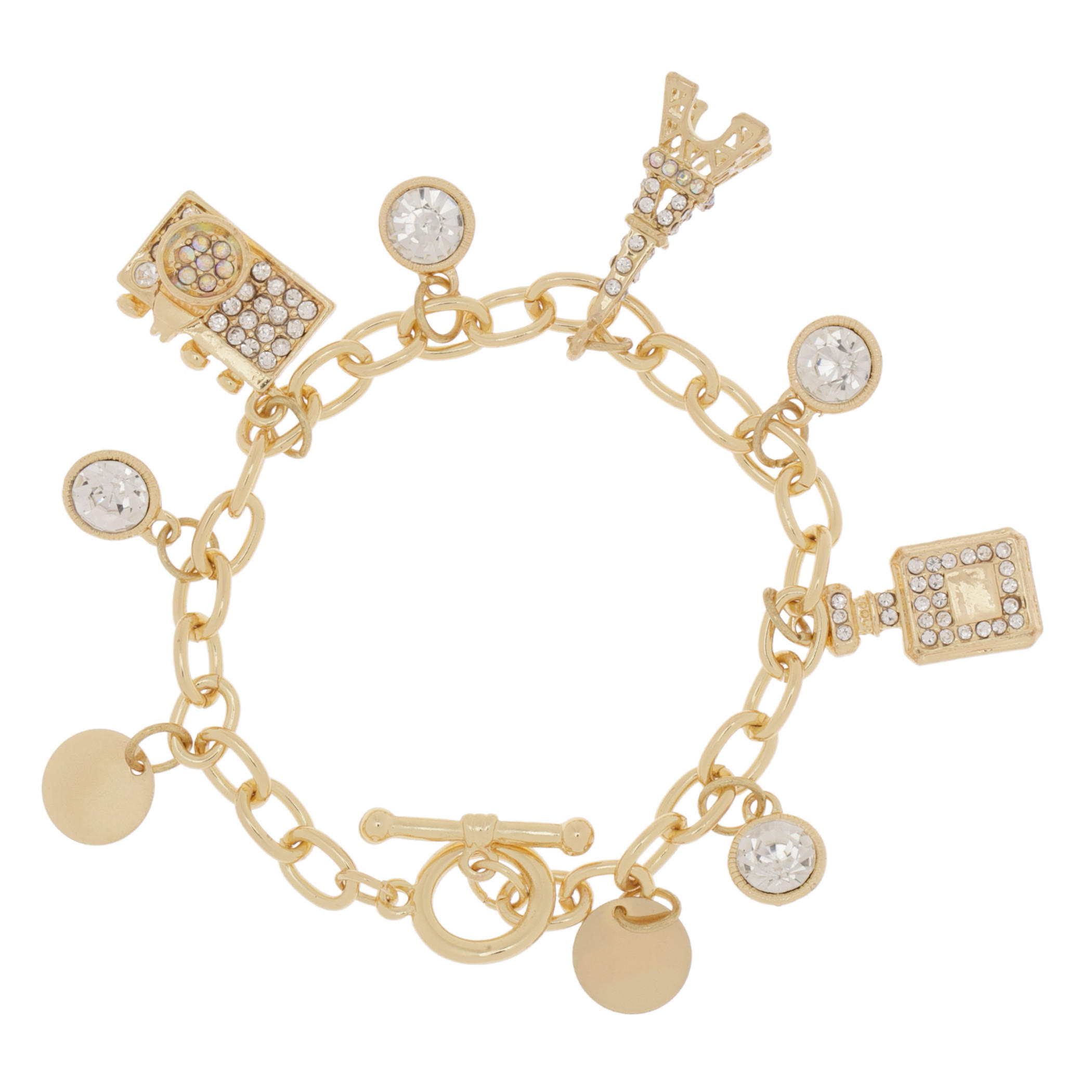 Studded Charm Bracelet-women-watchesandjewellery-jewellery-banglesandbracelets-image-1