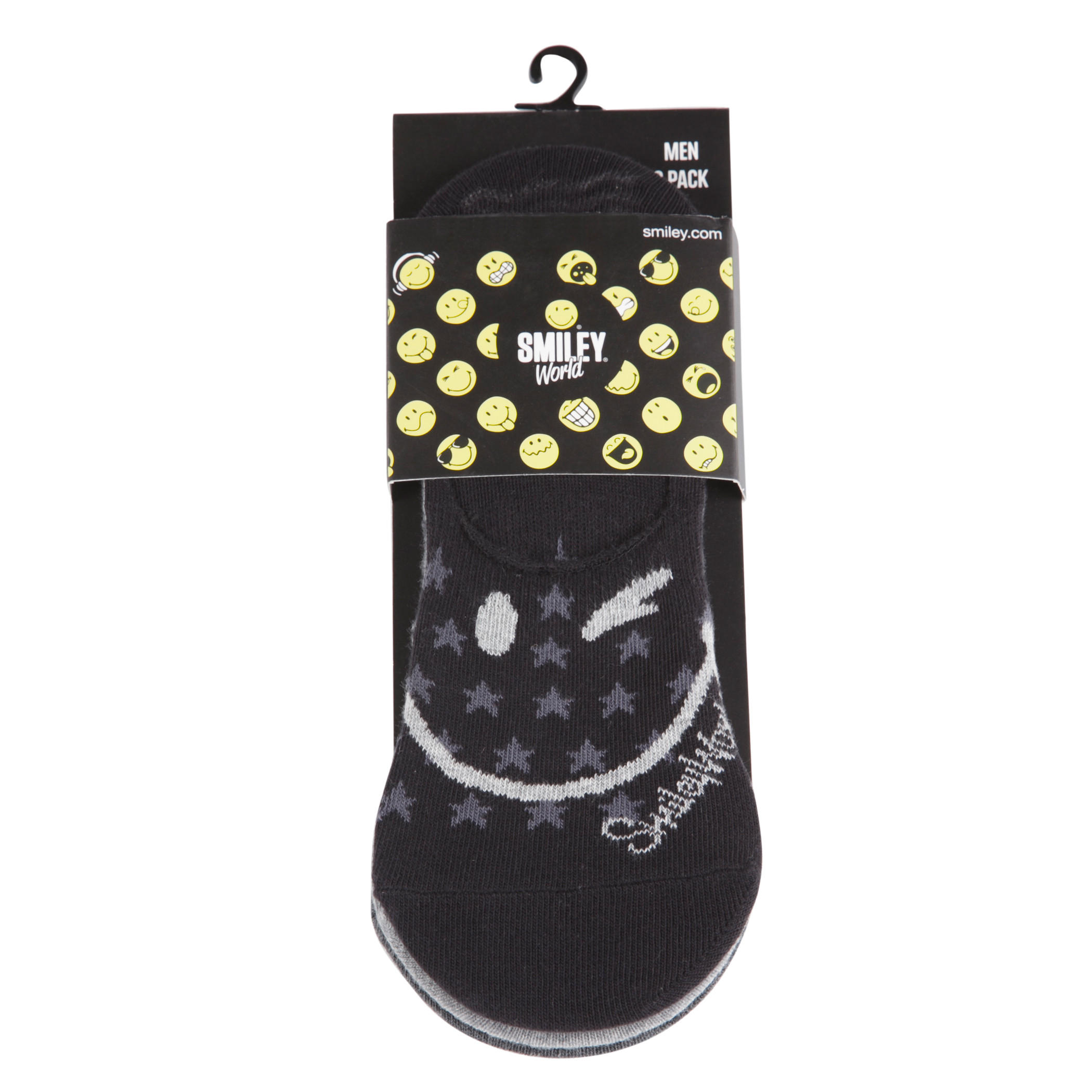 Smiley Print Socks - Set of 3-men-socks-image-2