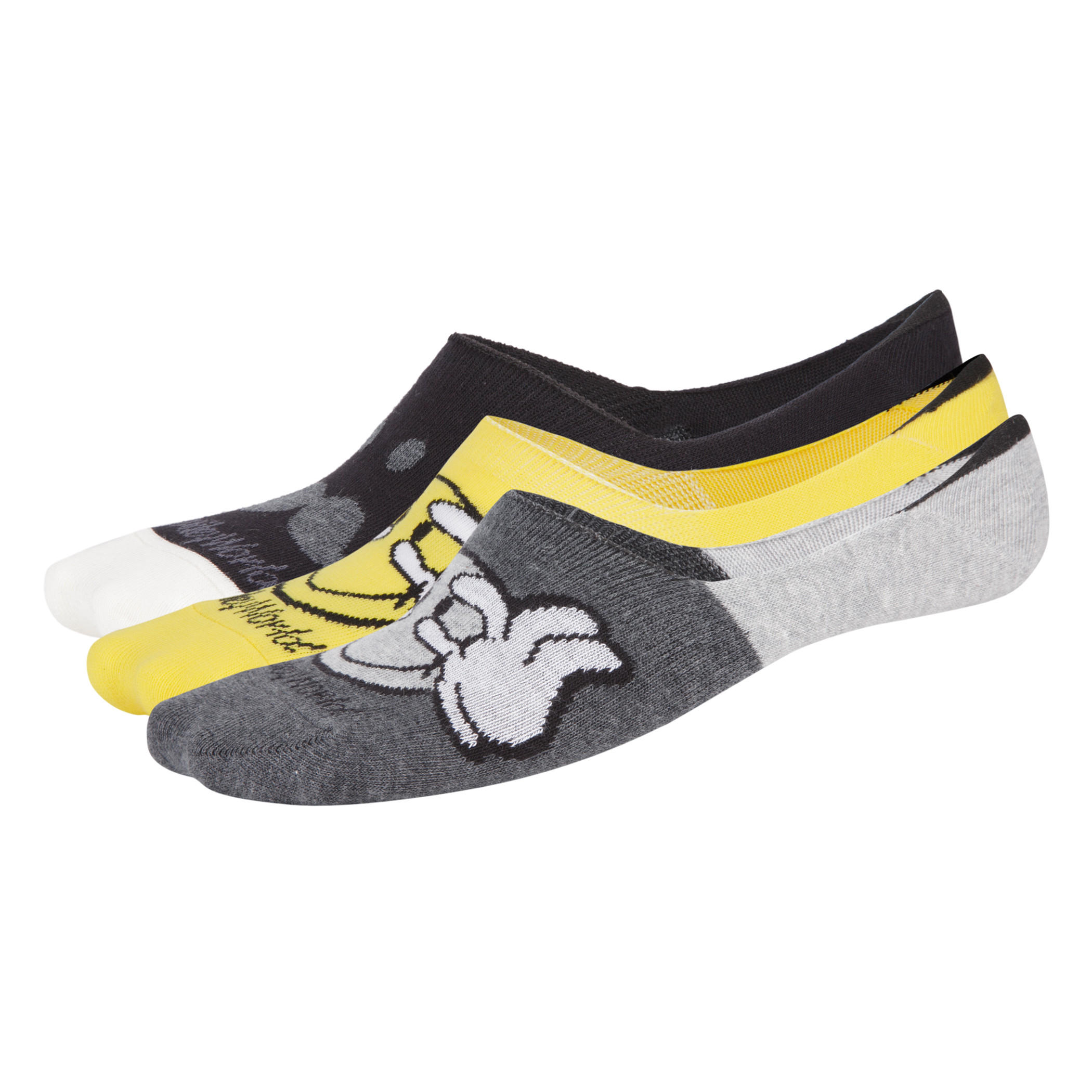Smiley Print Socks - Set of 3-men-socks-image-1