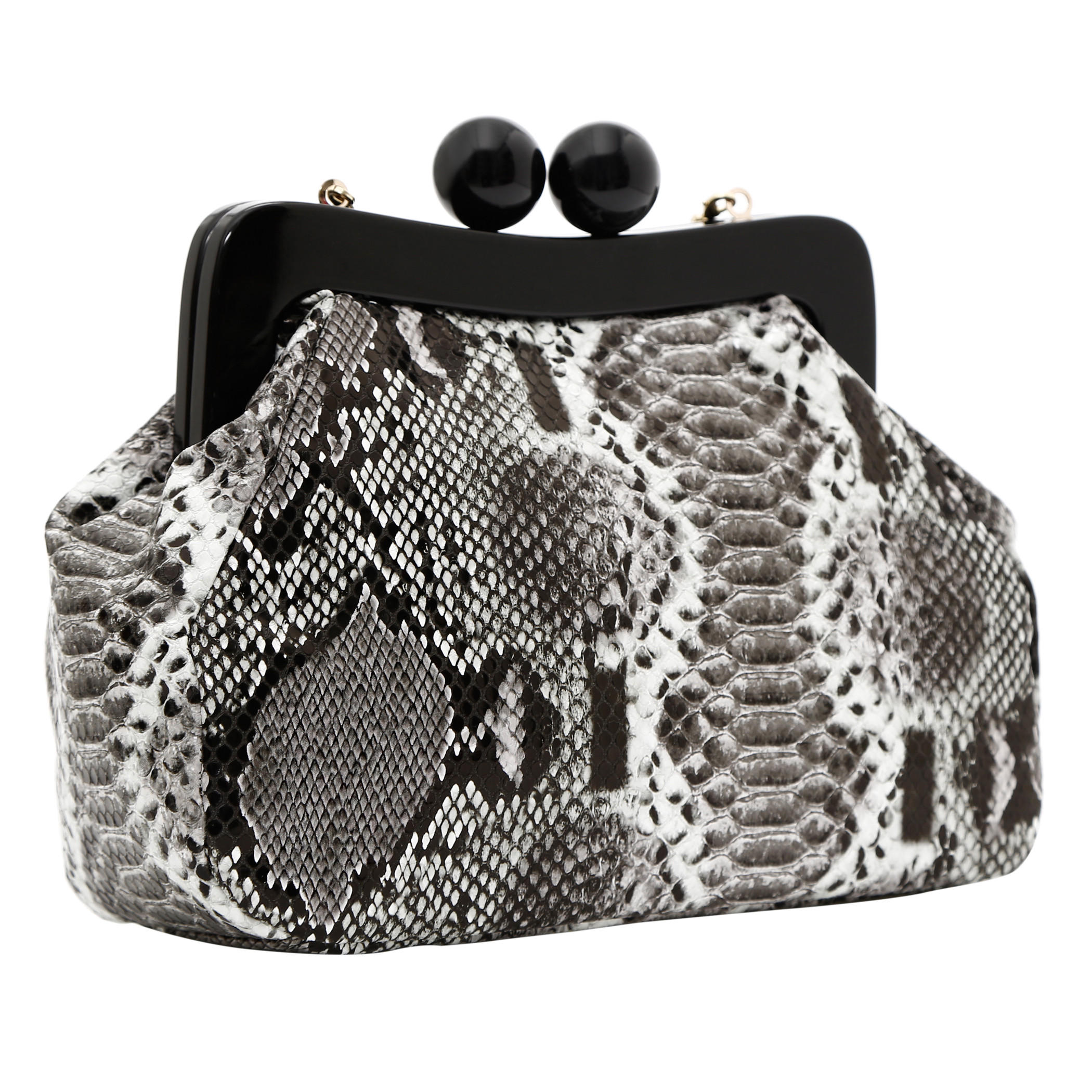 Snake Print Clutch-women-bagsandwallets-handbags-image-2