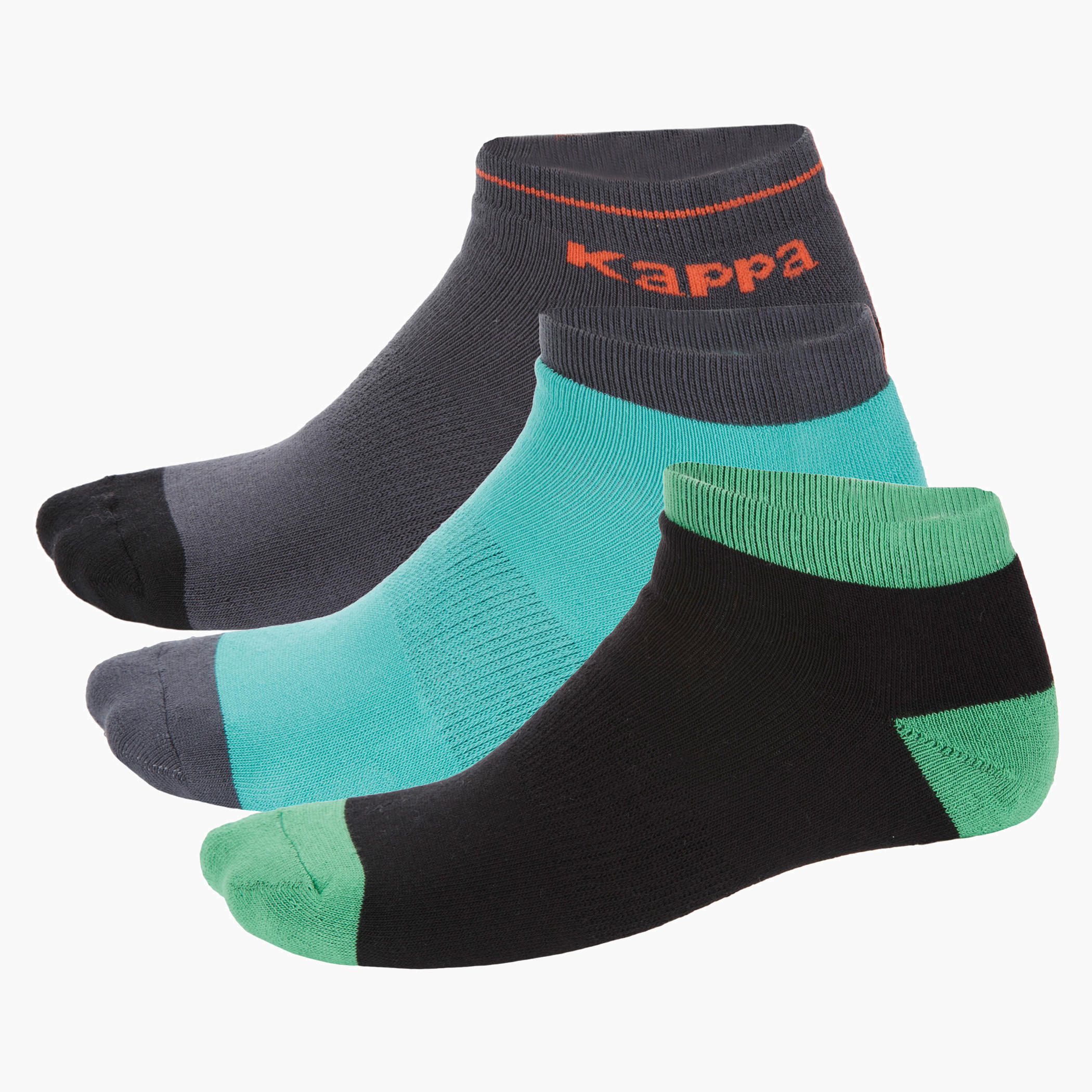 Kappa Ankle-length Socks - Set of 3-men-socks-image-2