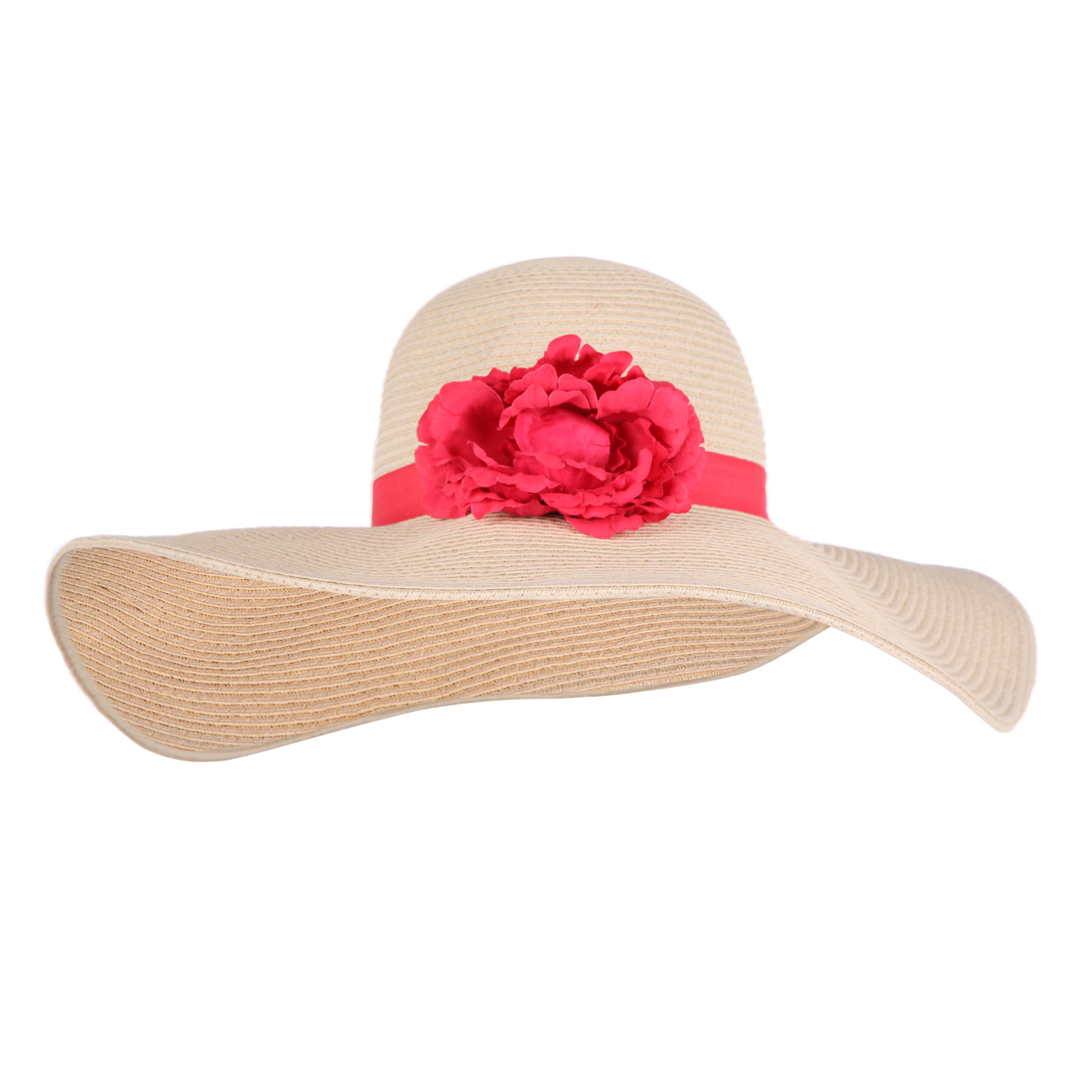 Flower-embellished Sun Hat-women-clothingaccessories-capsandhats-image-3