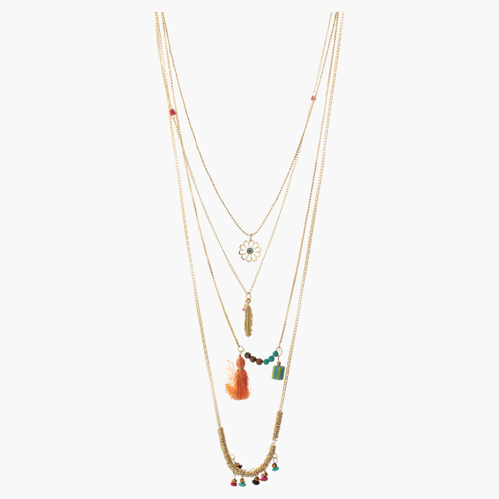 Accent Multi-layered Necklace-women-watchesandjewellery-jewellery-necklacesandpendants-image-1
