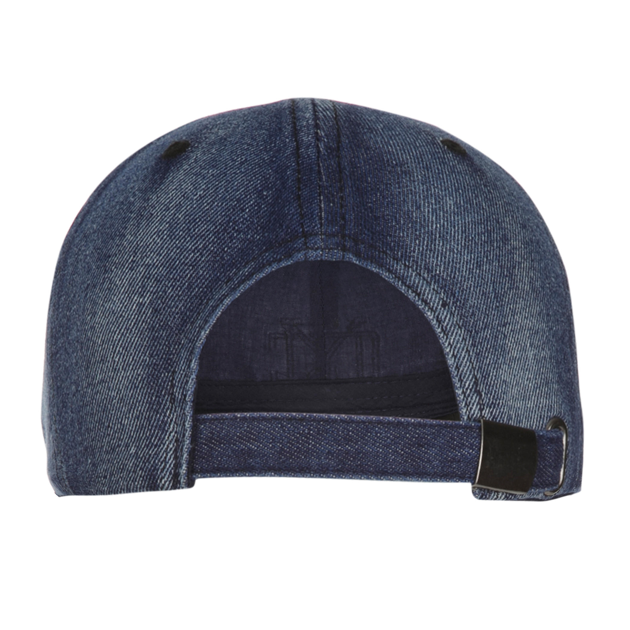 Denim Baseball Cap-men-caps-image-2