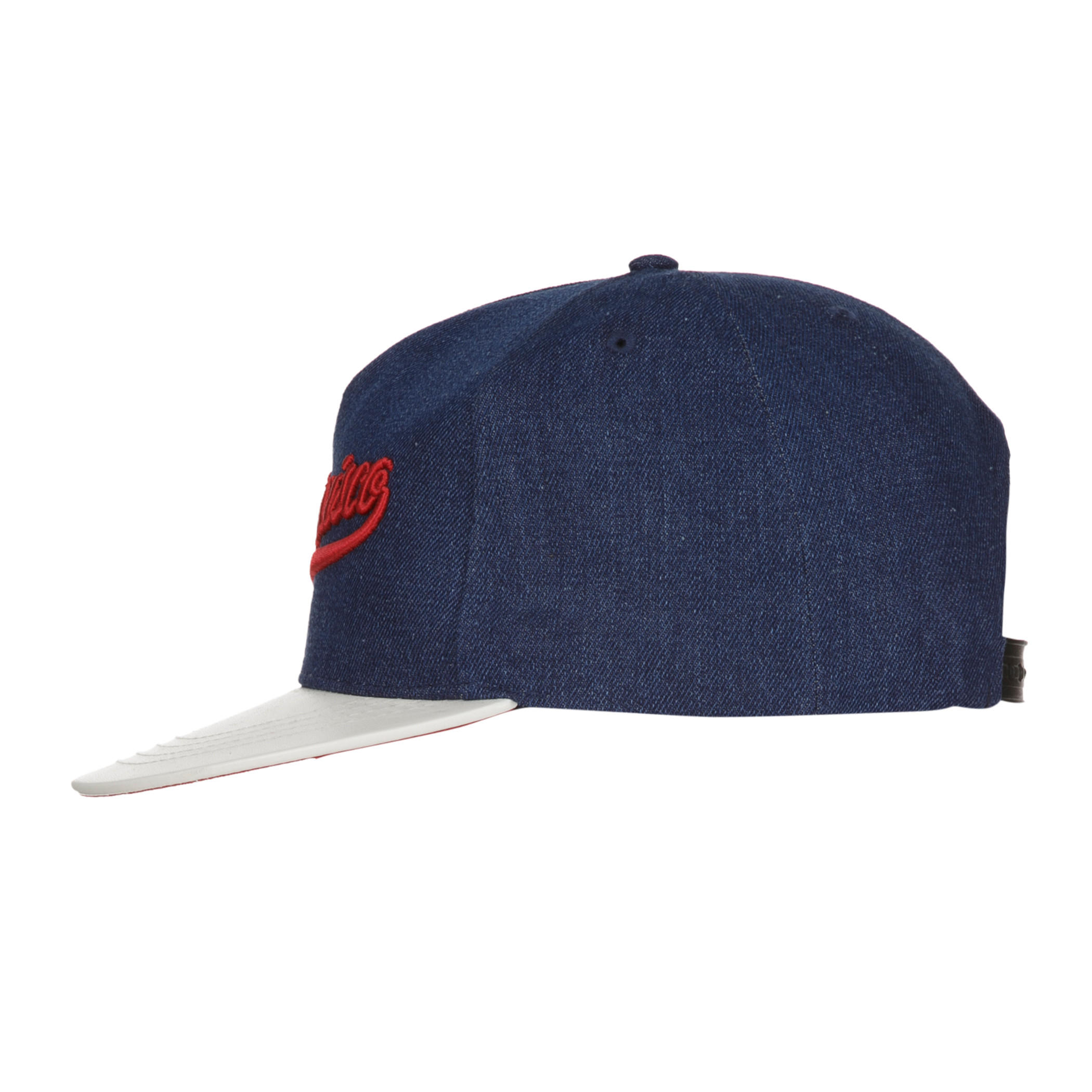 Denim Baseball Cap-men-caps-image-1