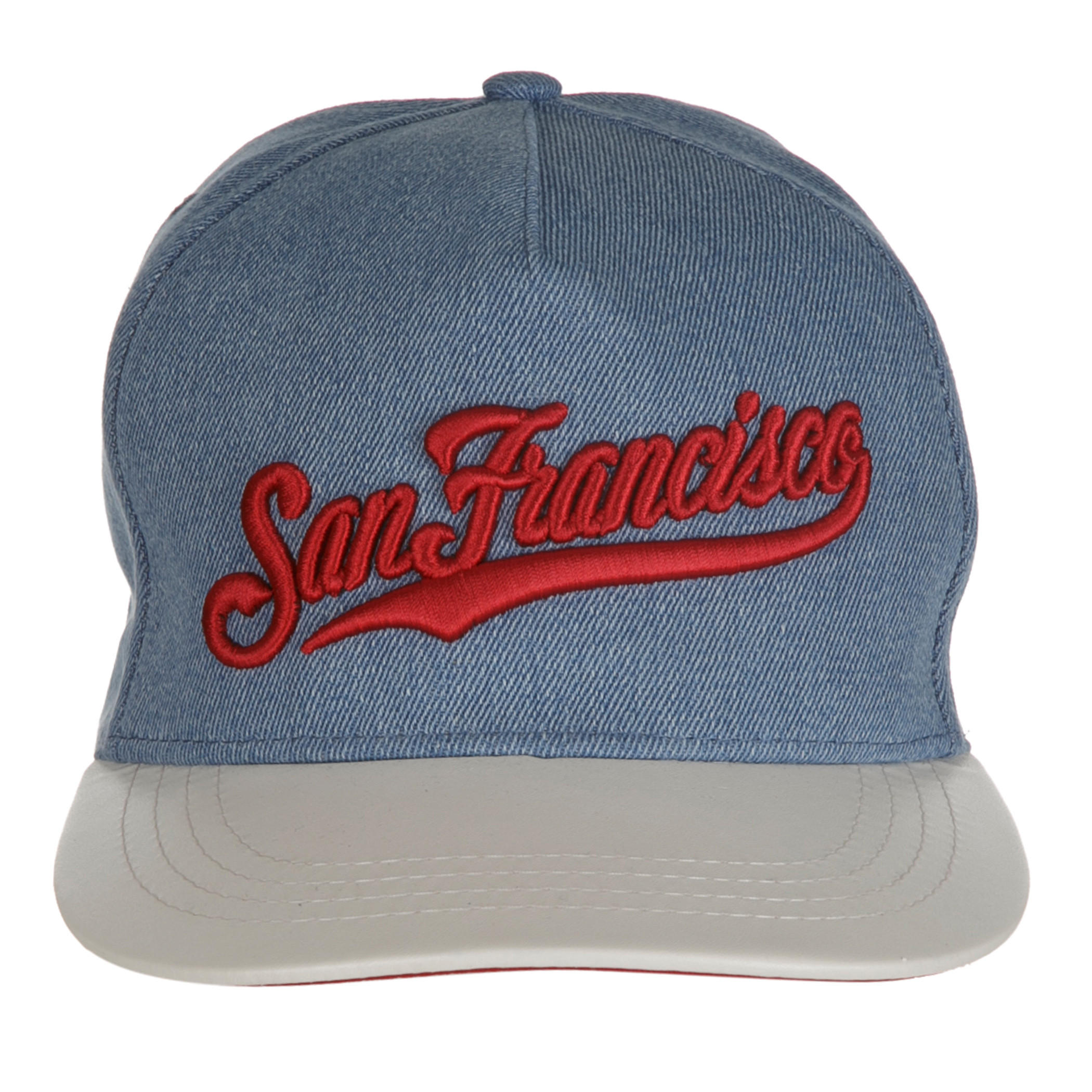 Denim Baseball Cap-men-caps-image-3
