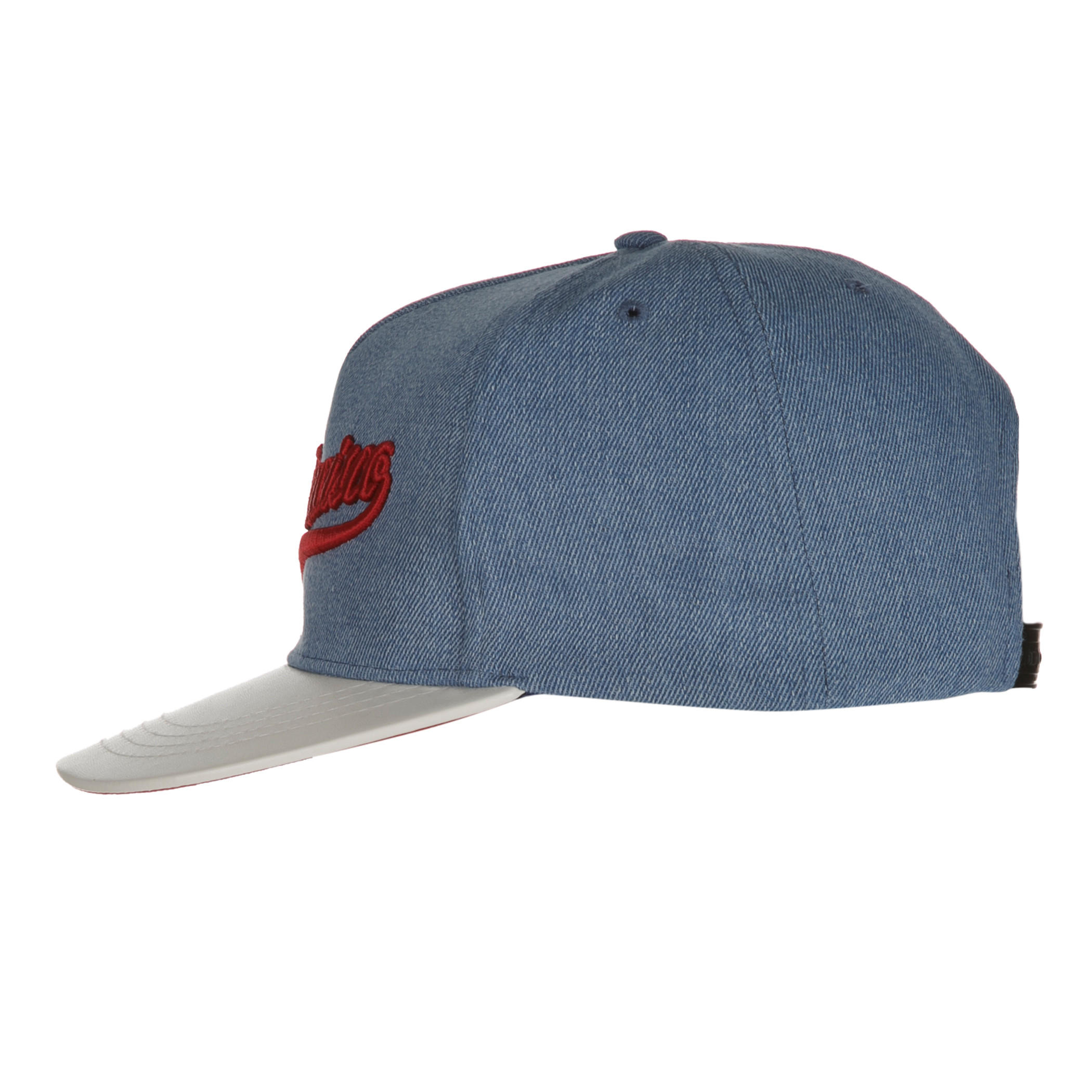 Denim Baseball Cap-men-caps-image-1