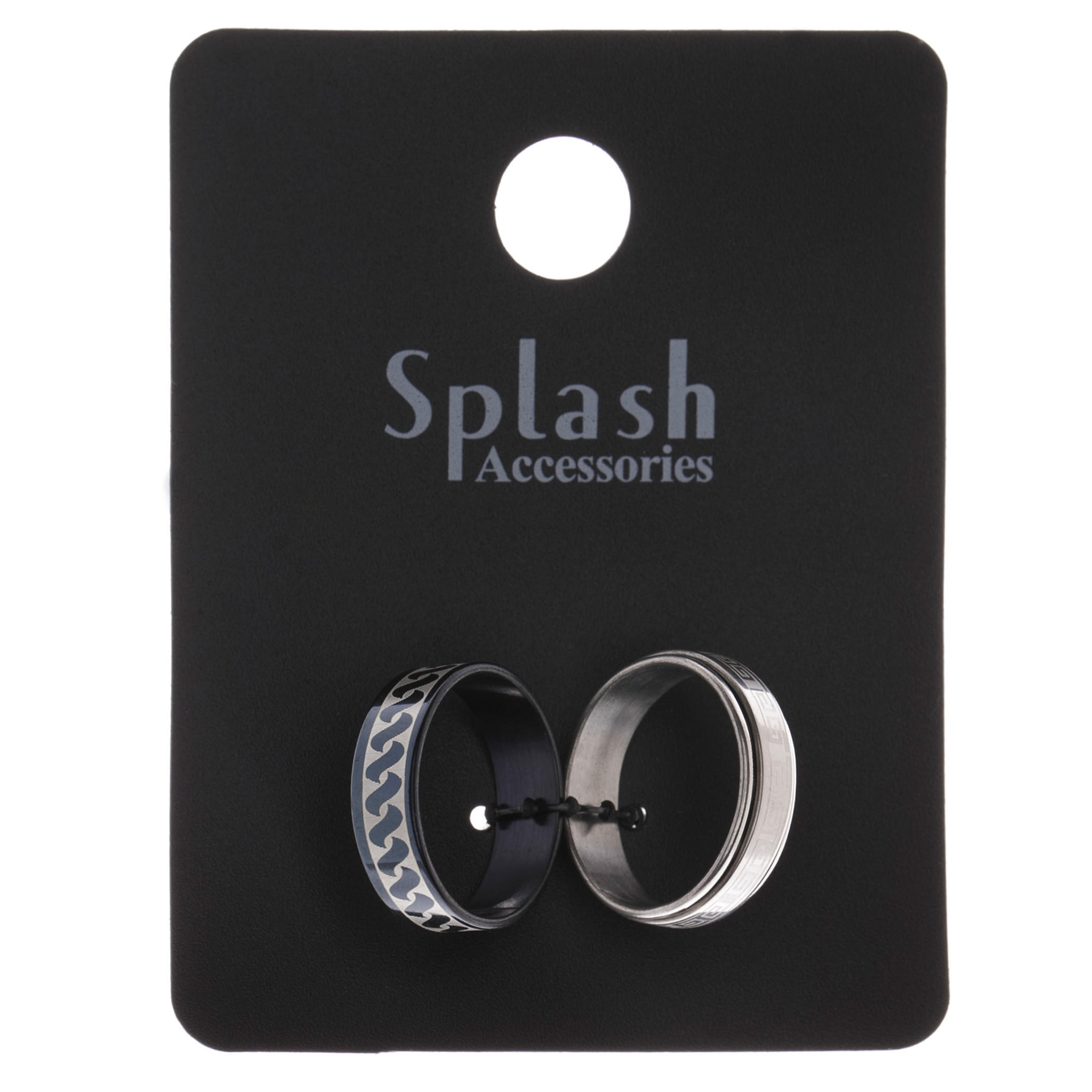 Metallic Ring - Set of 2-men-watchesandjewellery-rings-image-1