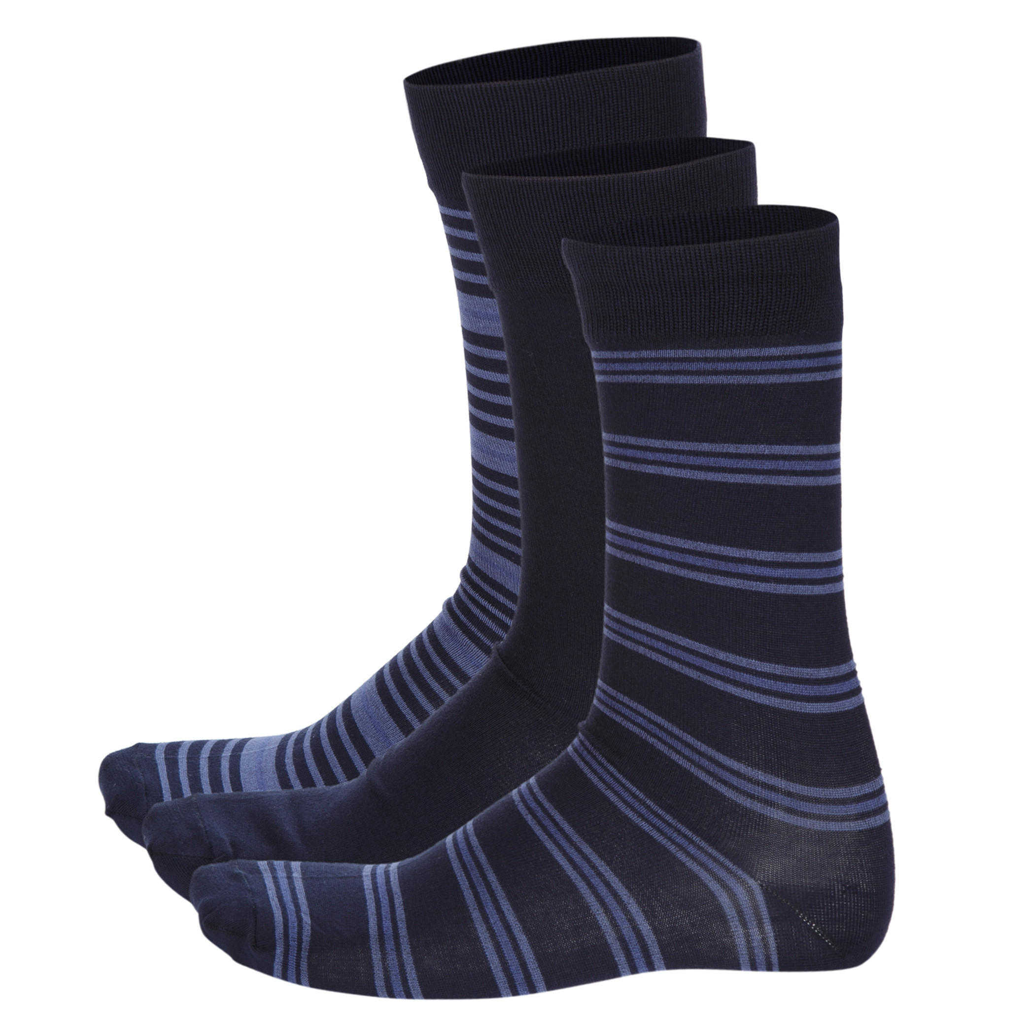 Printed Ankle-length Socks - Set of 3-men-socks-image-1