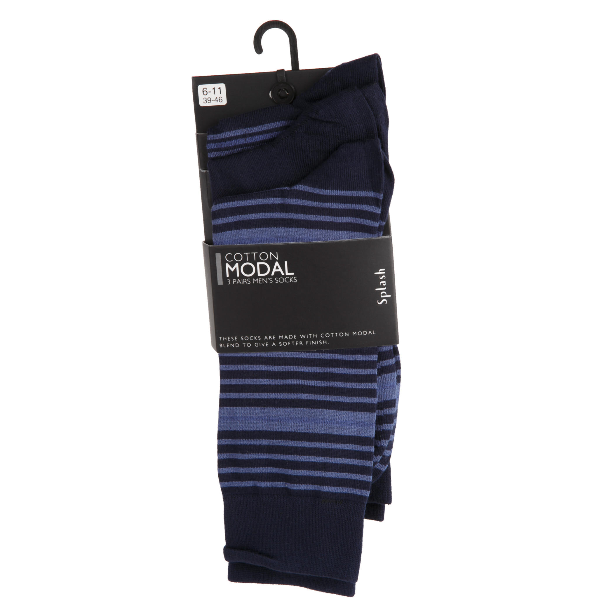 Printed Ankle-length Socks - Set of 3-men-socks-image-2
