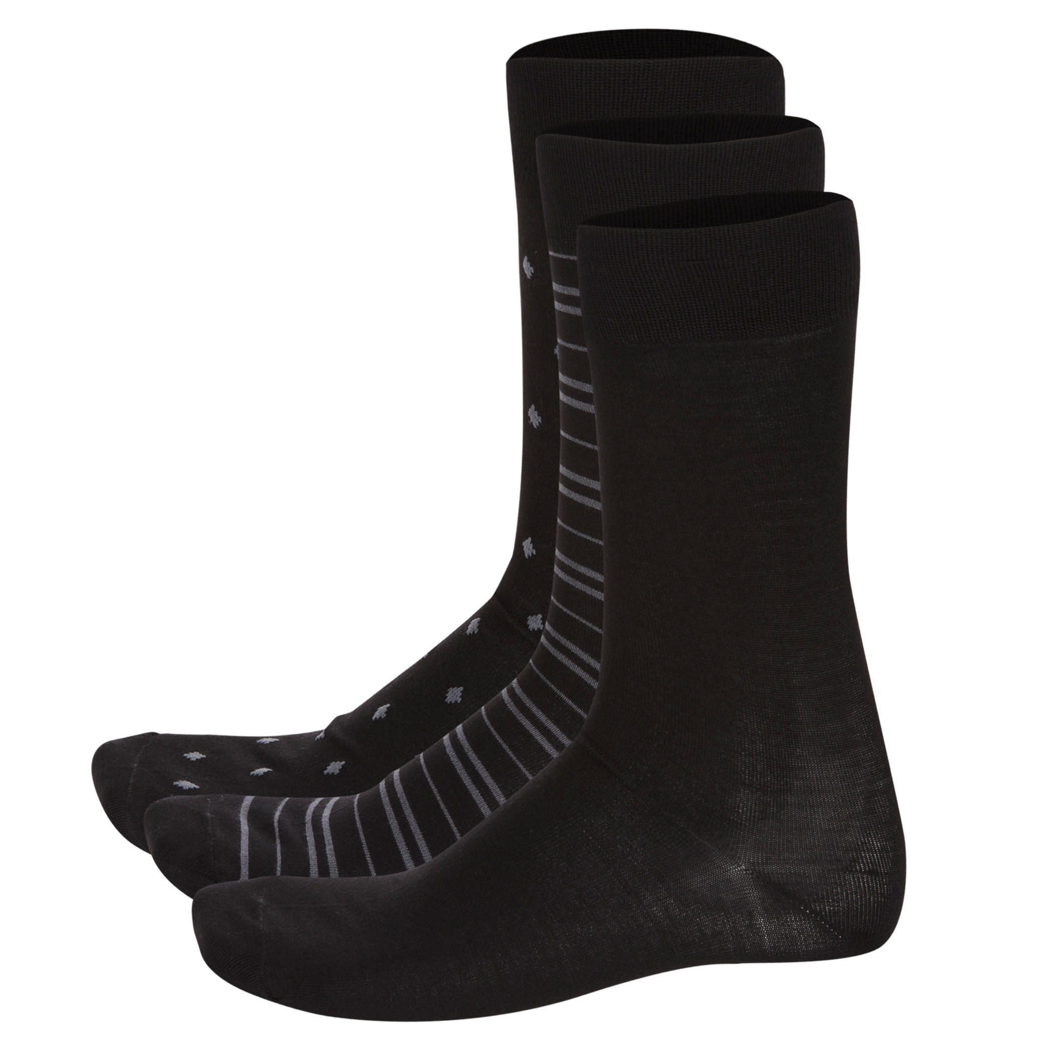 Printed Ankle-length Socks - Set of 3-men-socks-image-1