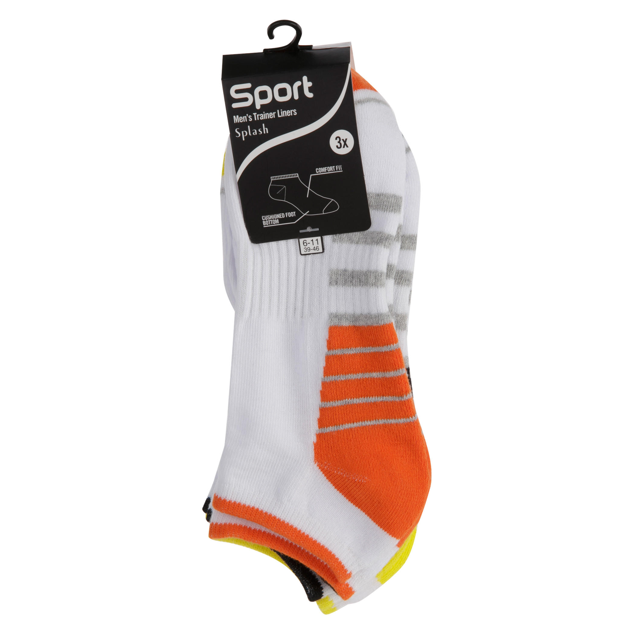 Printed Ankle-length Socks - Set of 3-men-socks-image-2
