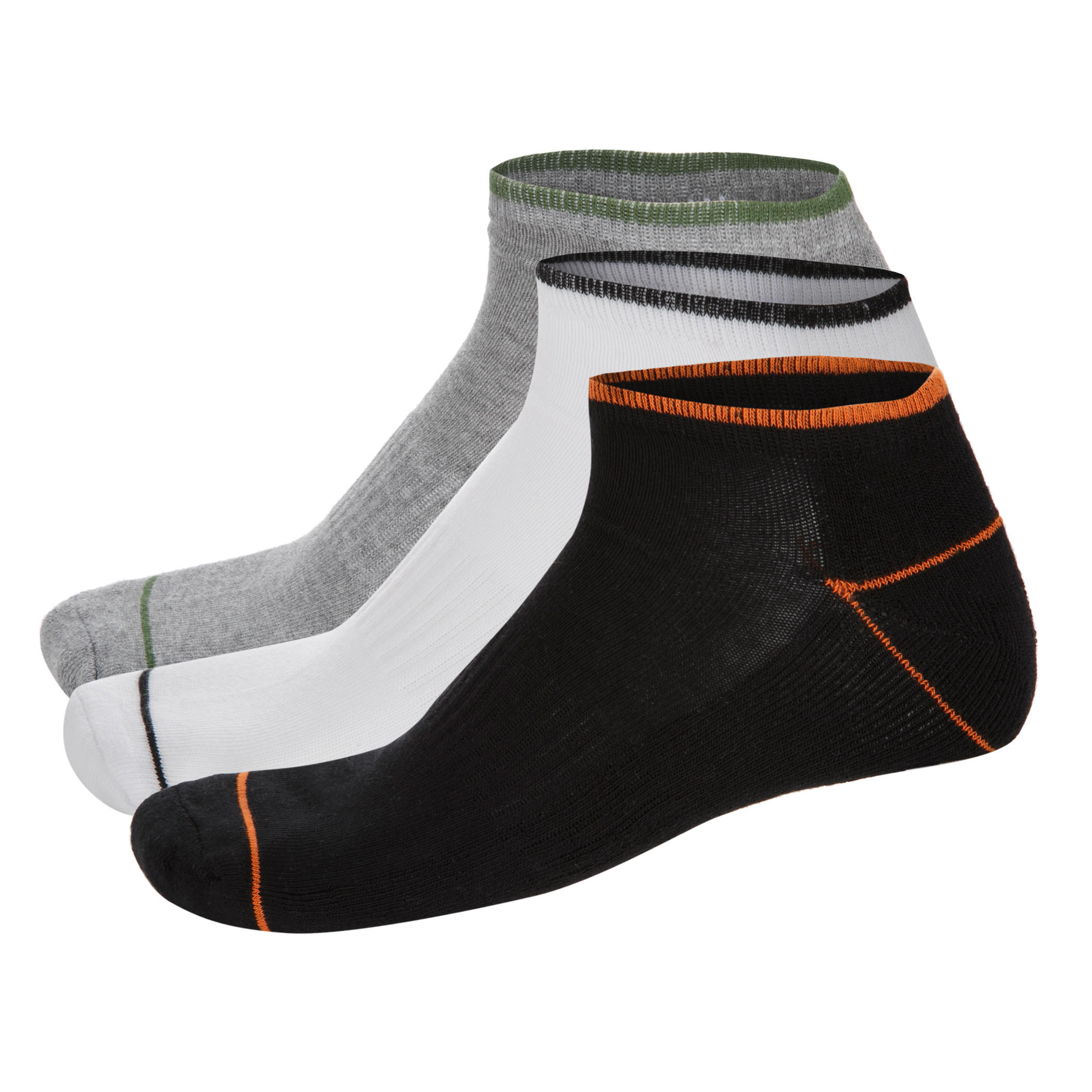 Printed Ankle-length Socks - Set of 3-men-socks-image-1