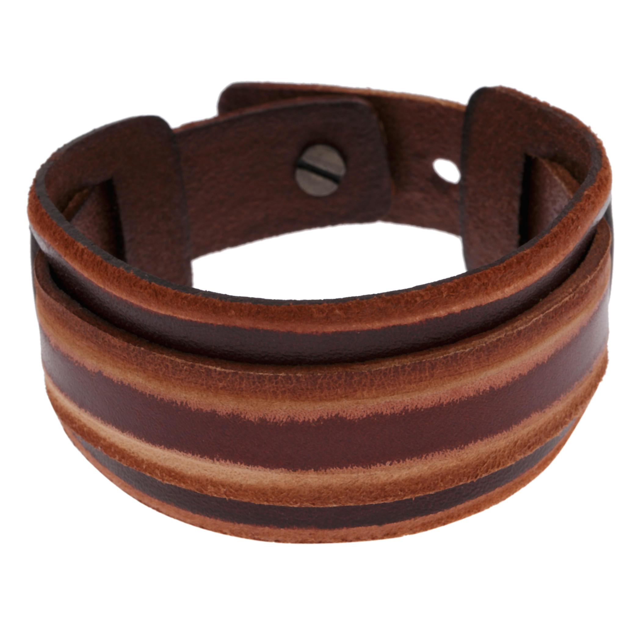 Striped Band Bracelet-men-watchesandjewellery-bracelets-image-1