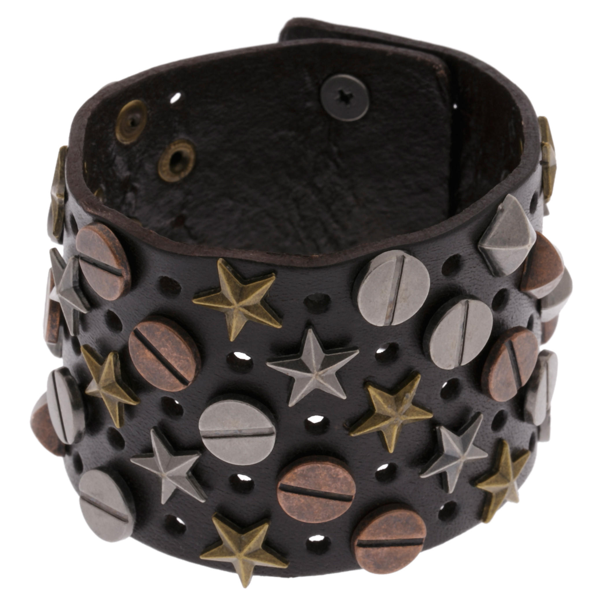 Embellished Band Bracelet-men-watchesandjewellery-bracelets-image-1