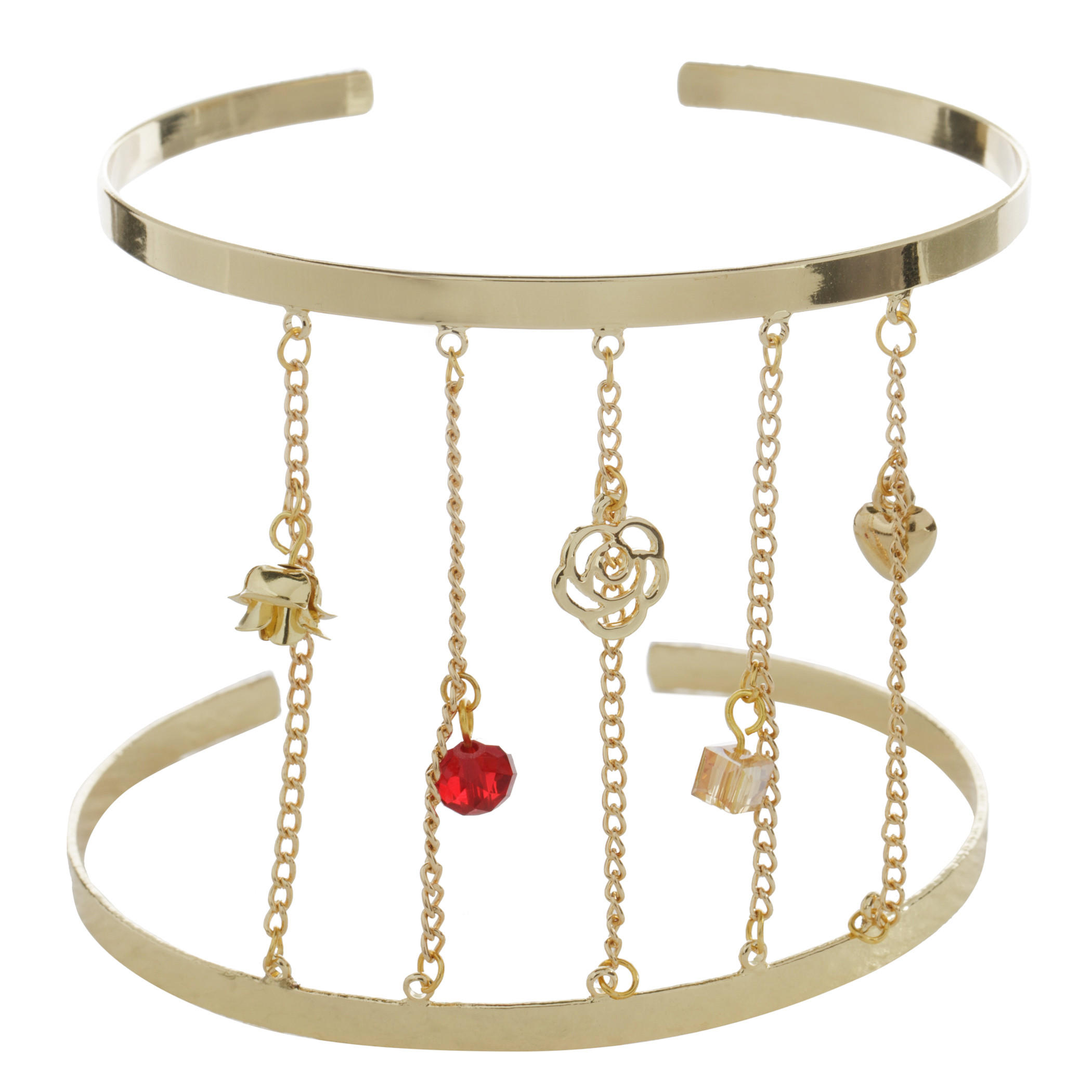 Embellished Cuff Bracelet-women-watchesandjewellery-jewellery-banglesandbracelets-image-1