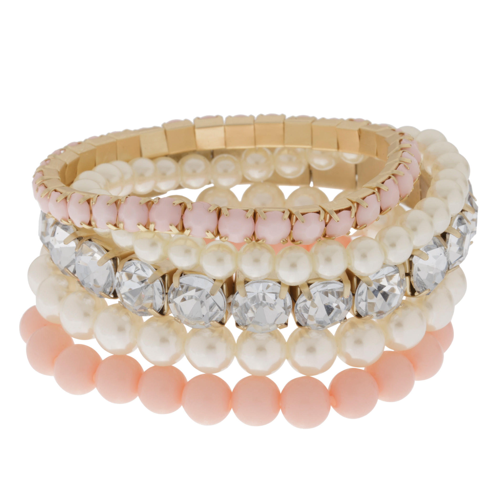 Embellished Bracelets - Set of 5-women-watchesandjewellery-jewellery-banglesandbracelets-image-1