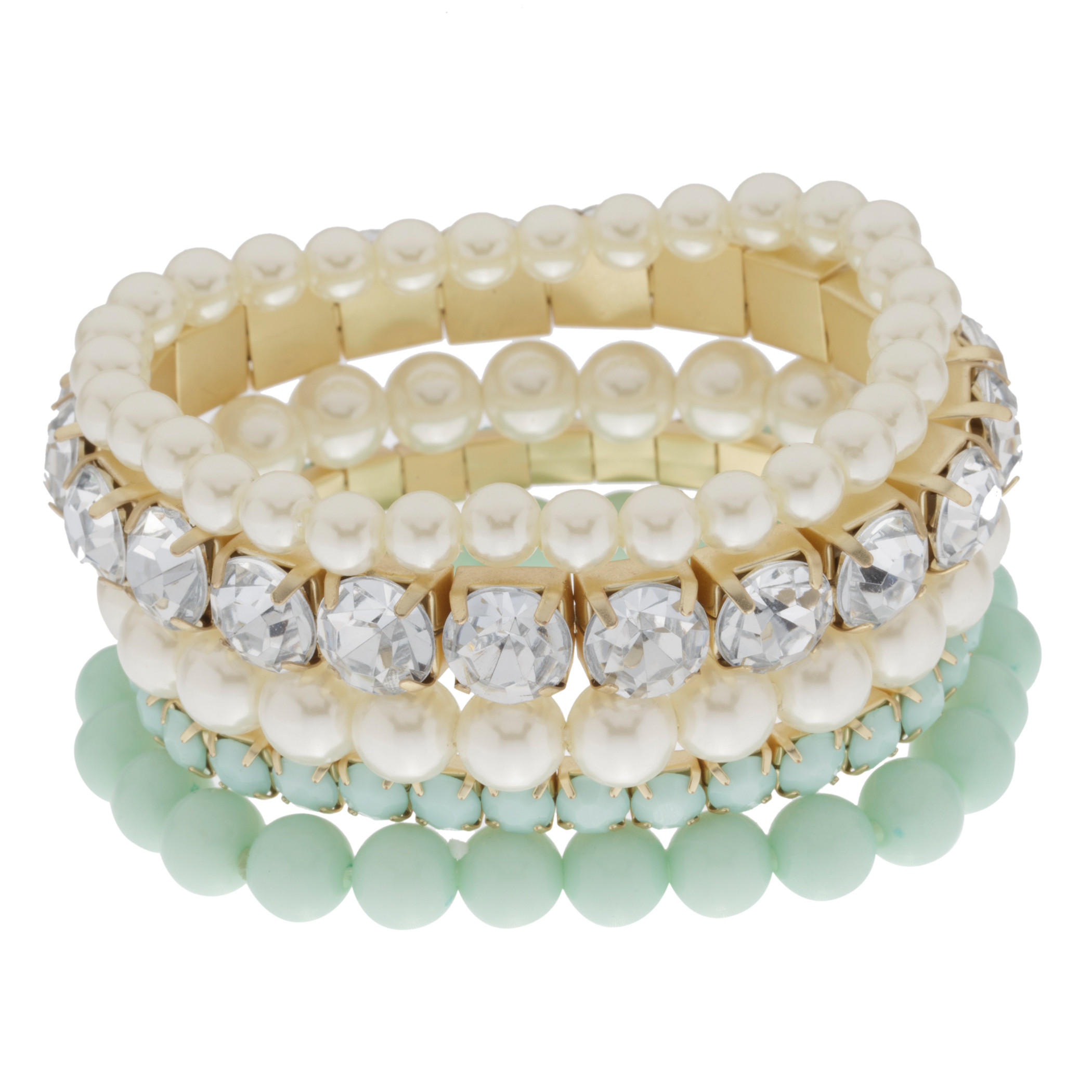 Embellished Bracelets - Set of 5-women-watchesandjewellery-jewellery-banglesandbracelets-image-3