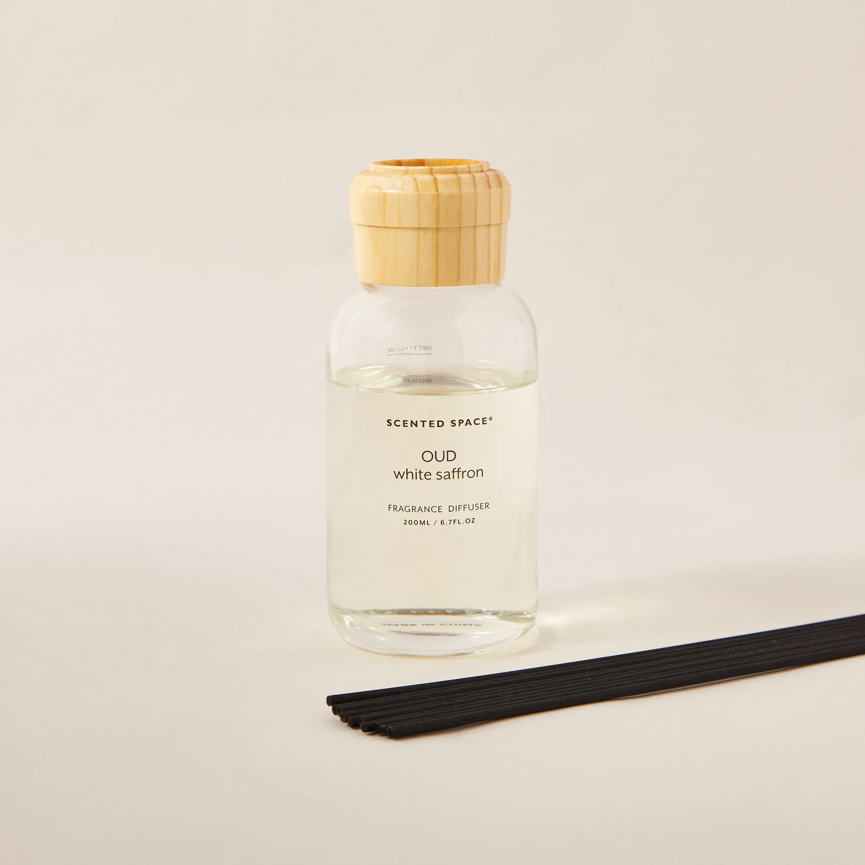 Scented Space White Saffron Reed Fragrance Diffuser - 200 ml-household-homefragrance-reeddiffusers-image-3