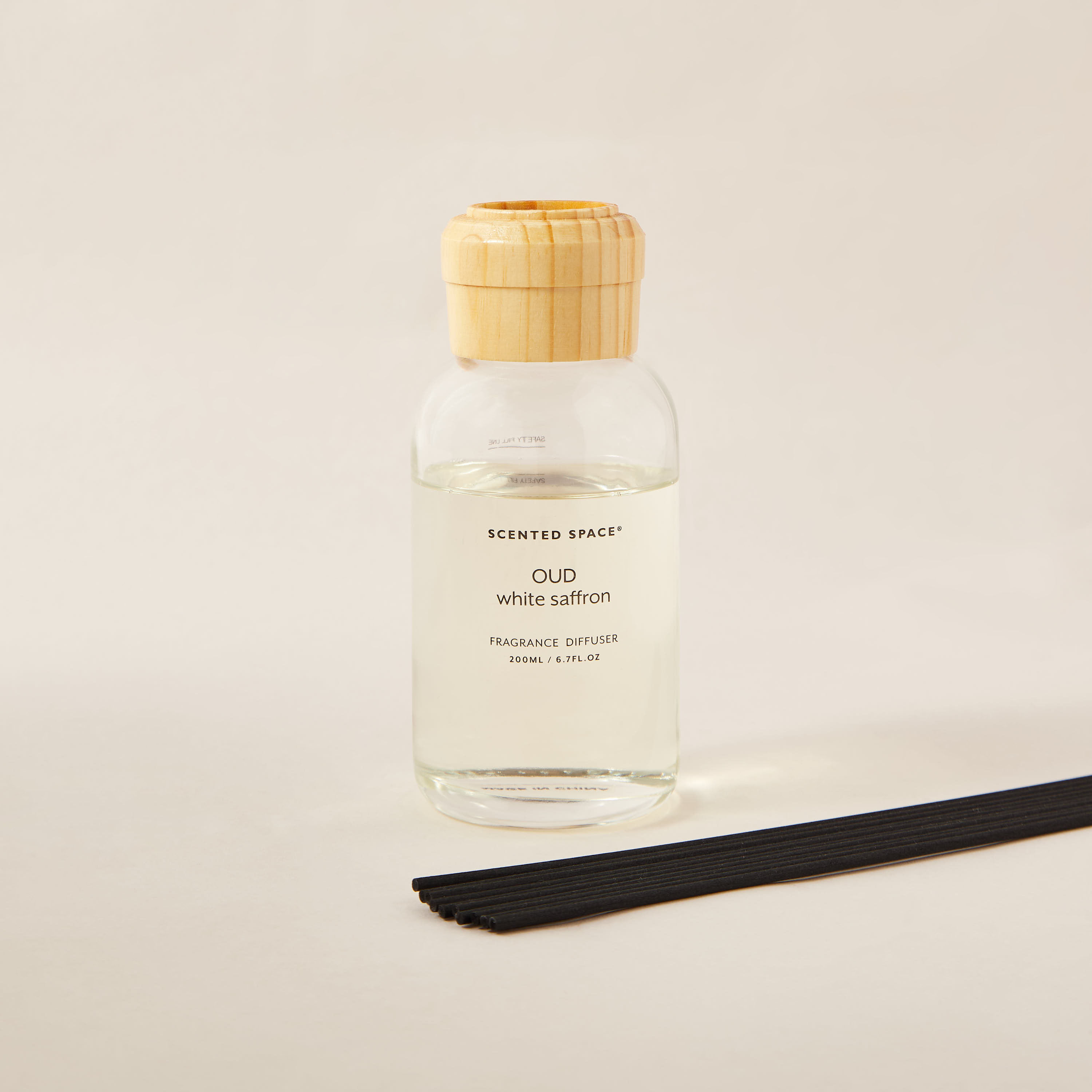 Scented Space White Saffron Reed Fragrance Diffuser - 200 ml-household-homefragrance-reeddiffusers-image-3